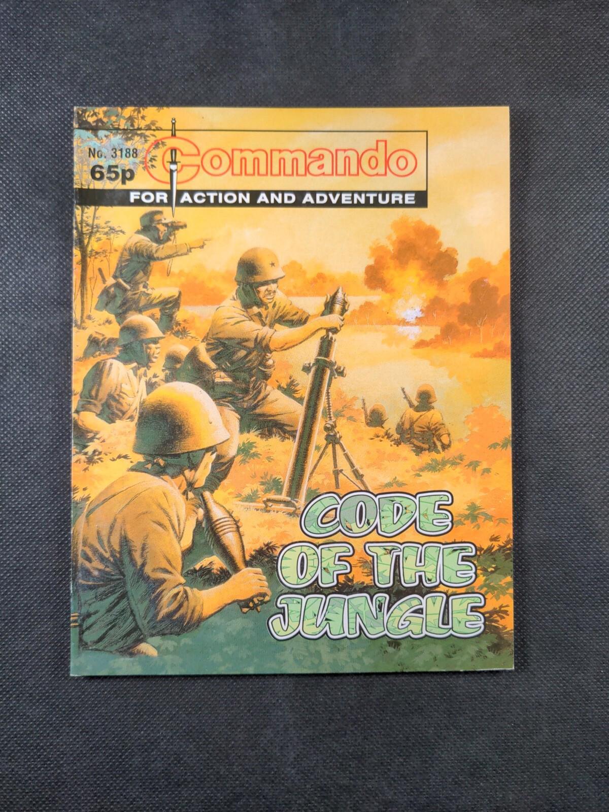 Commando Comic Issue Number 3188 Code Of The Jungle