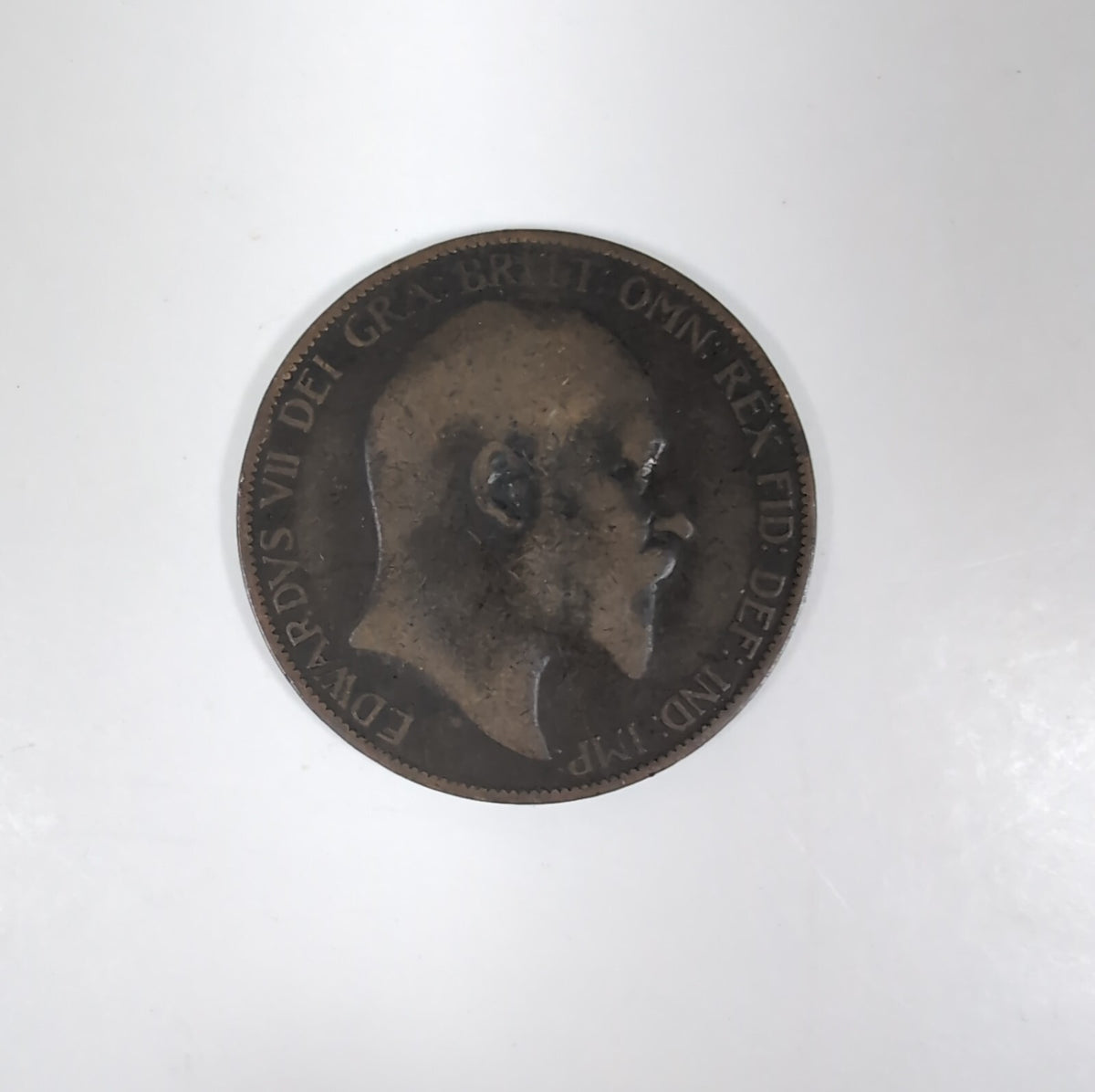 6 x Victorian/Edwardian One Penny 1D Coins 1886, 1896, 1900, 1902 x 2, 1903