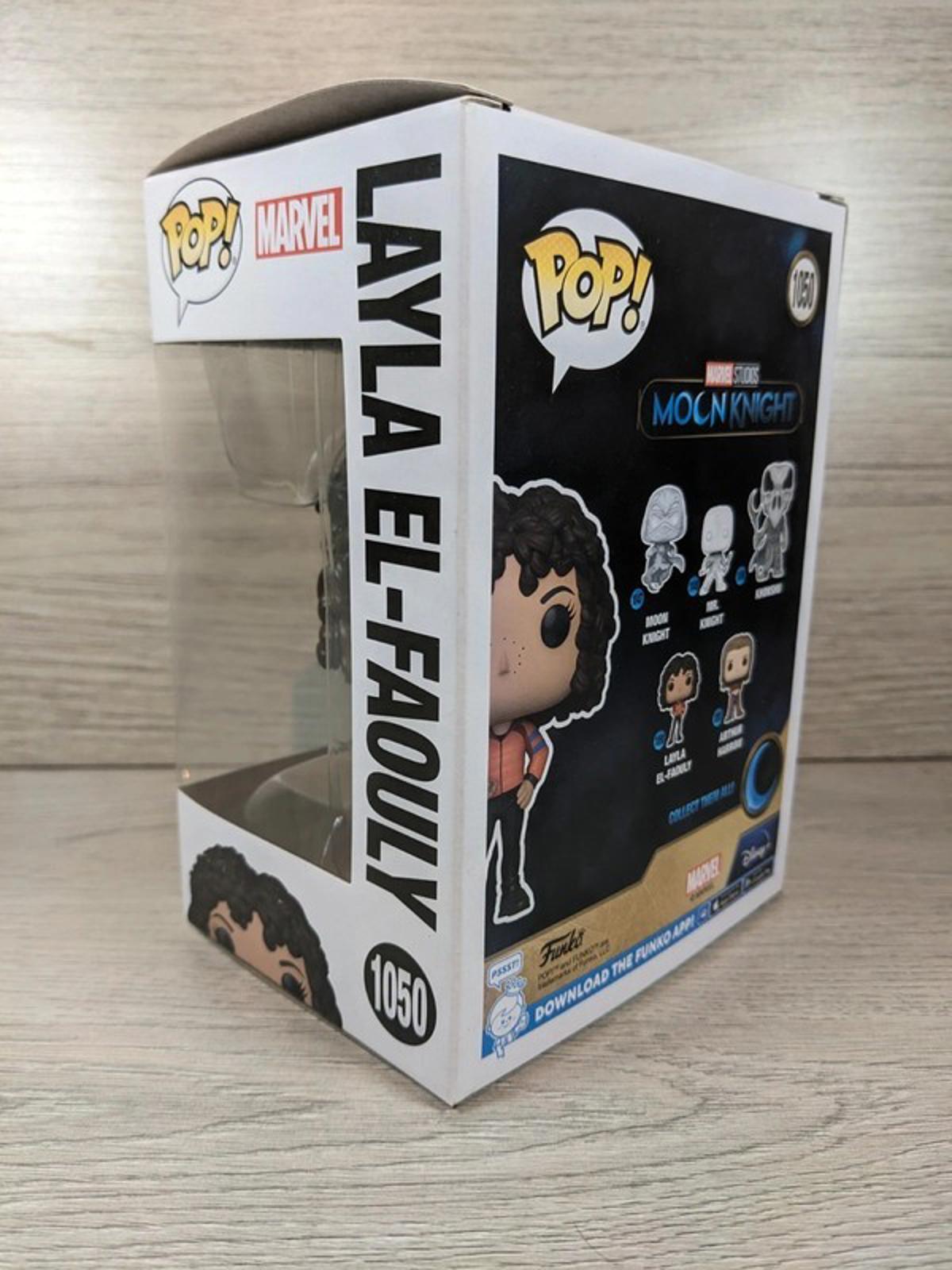 Funko Pop Marvel Moon Knight Layla El-Faouly No 1050 Toy Figure - Retrorama UK