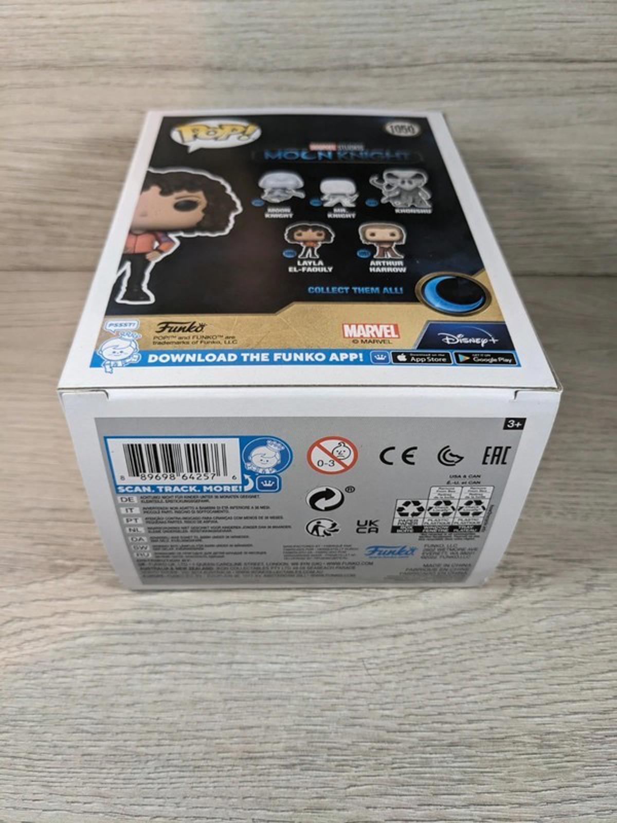 Funko Pop Marvel Moon Knight Layla El-Faouly No 1050 Toy Figure - Retrorama UK