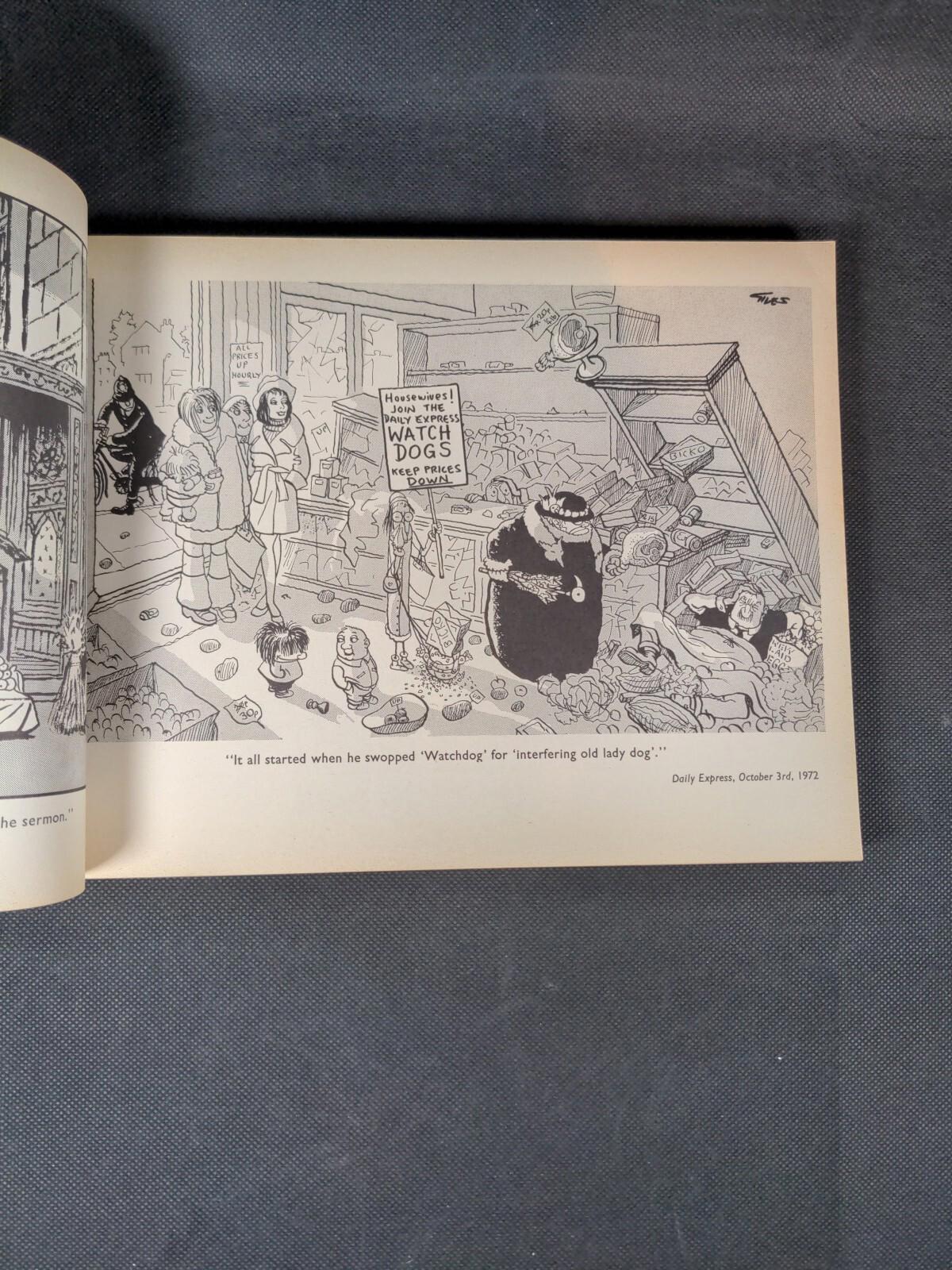 Giles Annual Twenty Seventh Series 1973 Vintage Cartoon Book