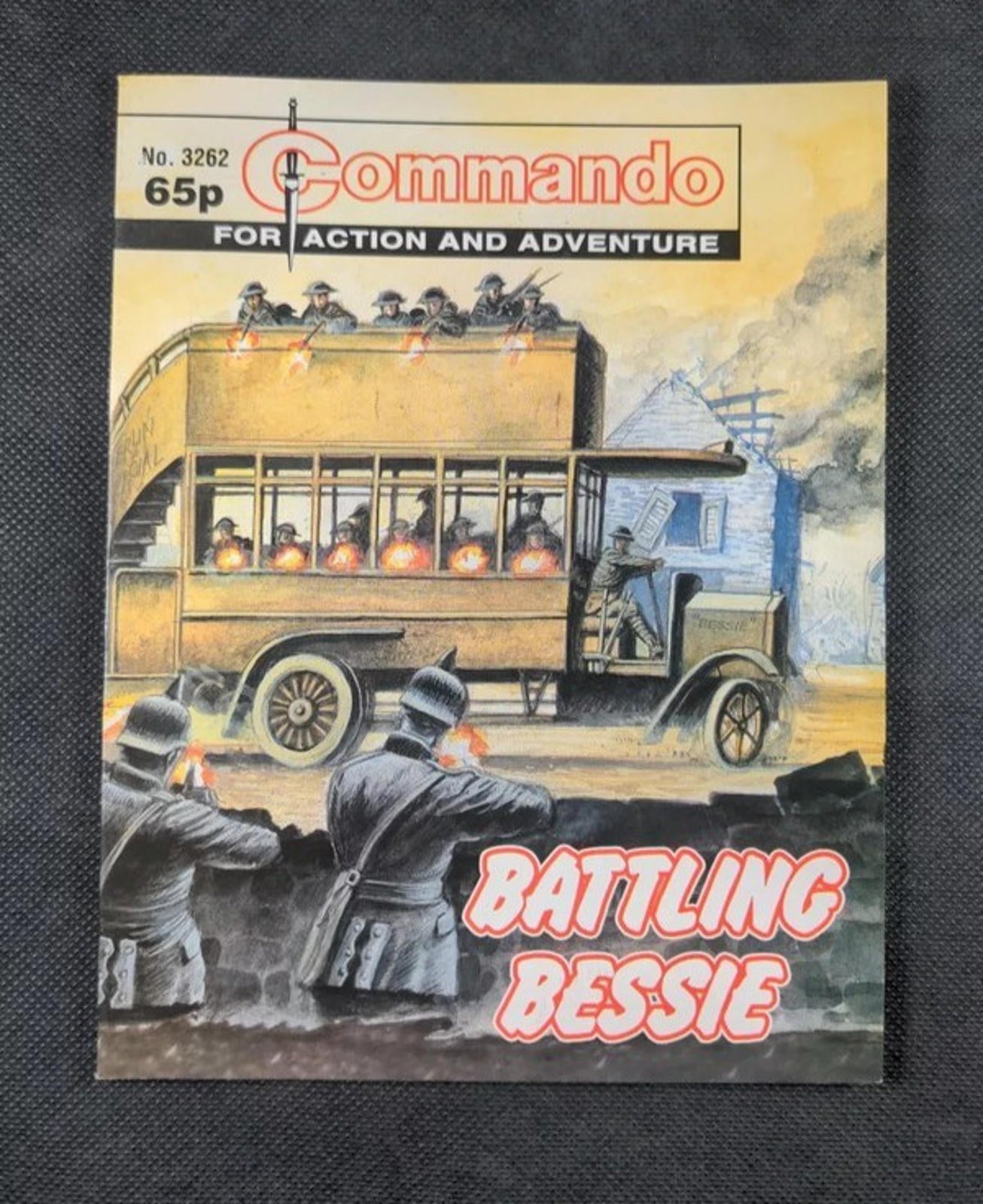 Commando Comic Issue Number 3262 Battling Bessie - Retrorama UK