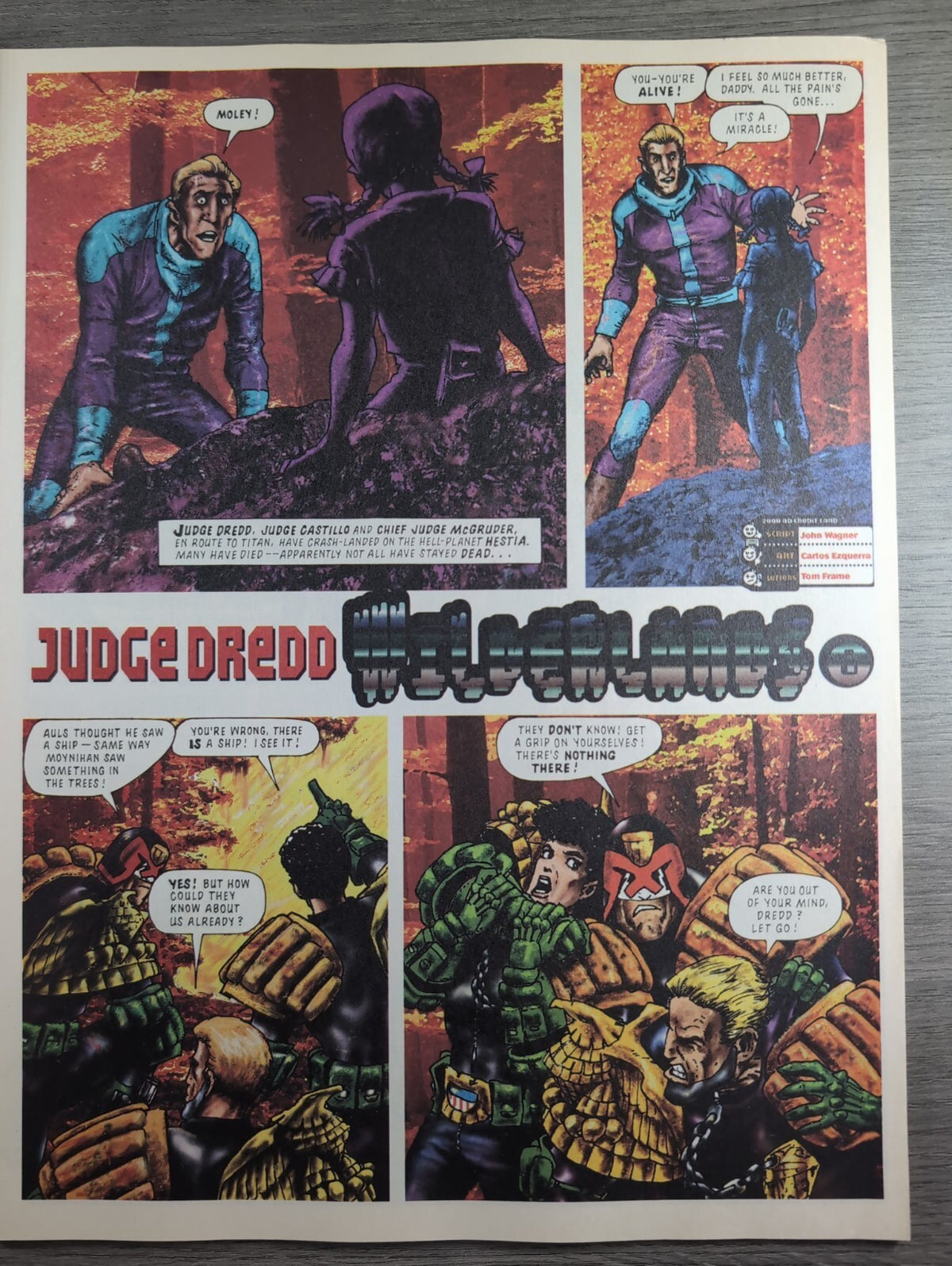 2000AD Prog 909 Featuring Judge Dredd Comic 14th Oct 1994 Vintage Retro Comic