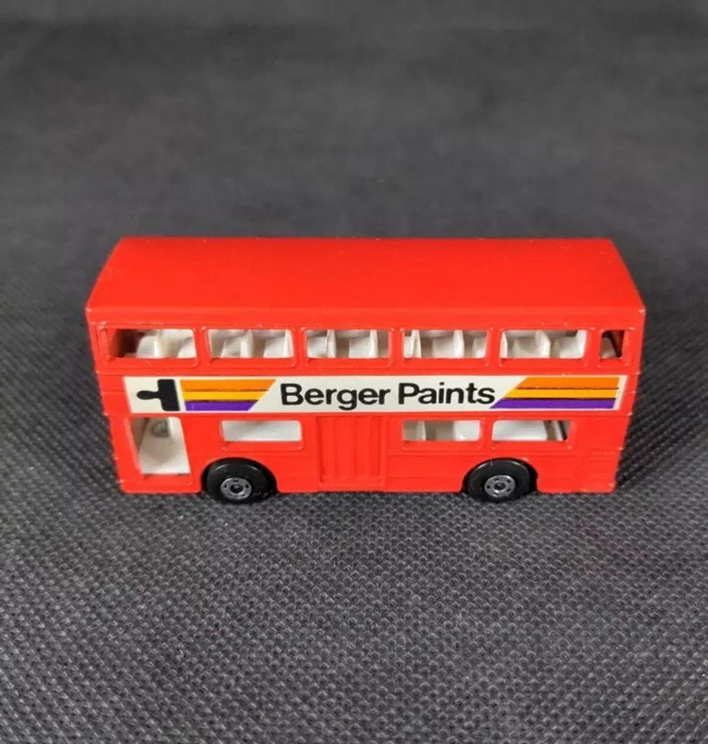 Matchbox Superfast New 17 The Londoner Diecast Bus Berger Paints Vintage 1972