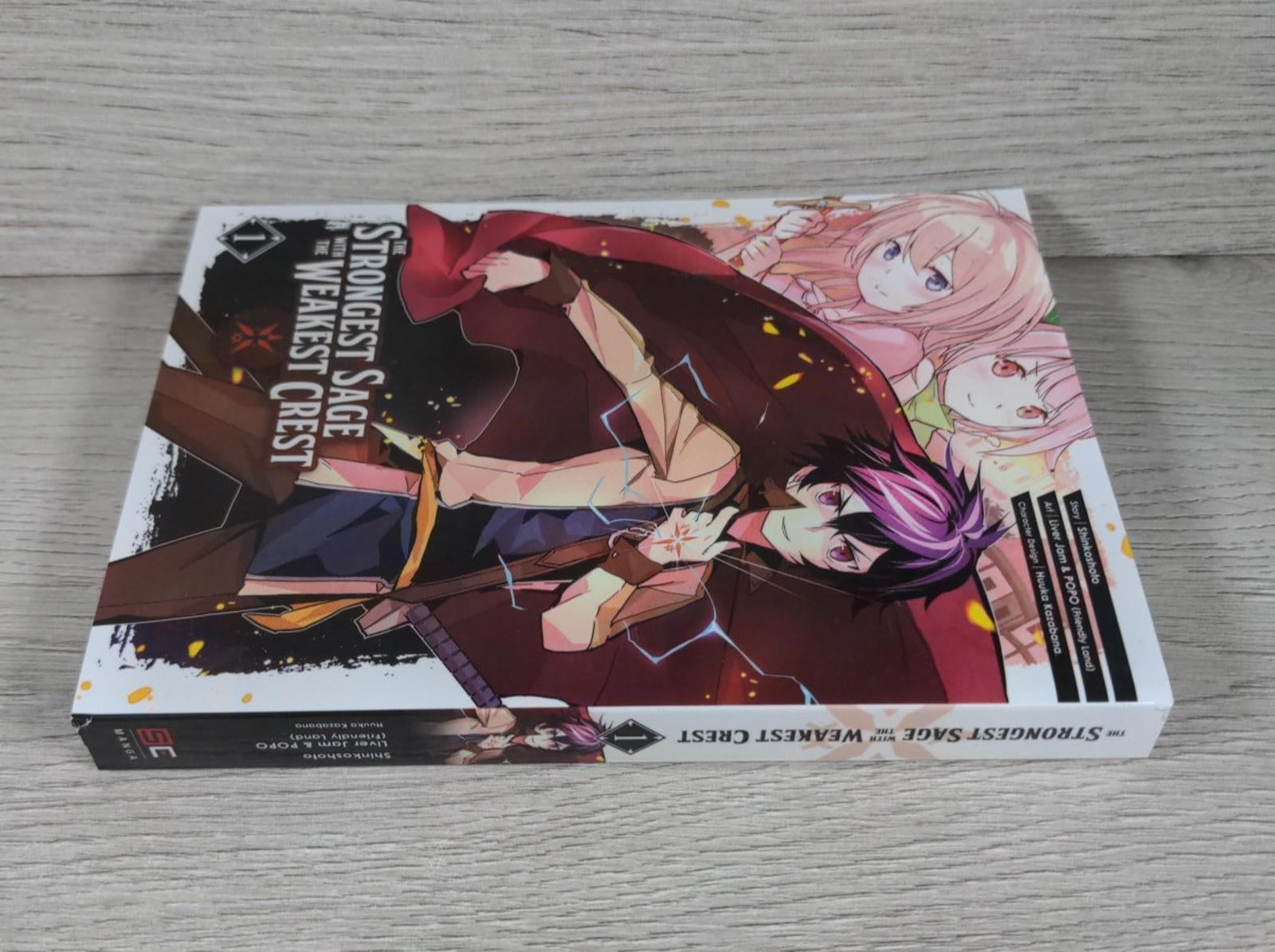 The Strongest Sage With The Weakest Crest No 1  Shinkoshoto Manga Paperback Book