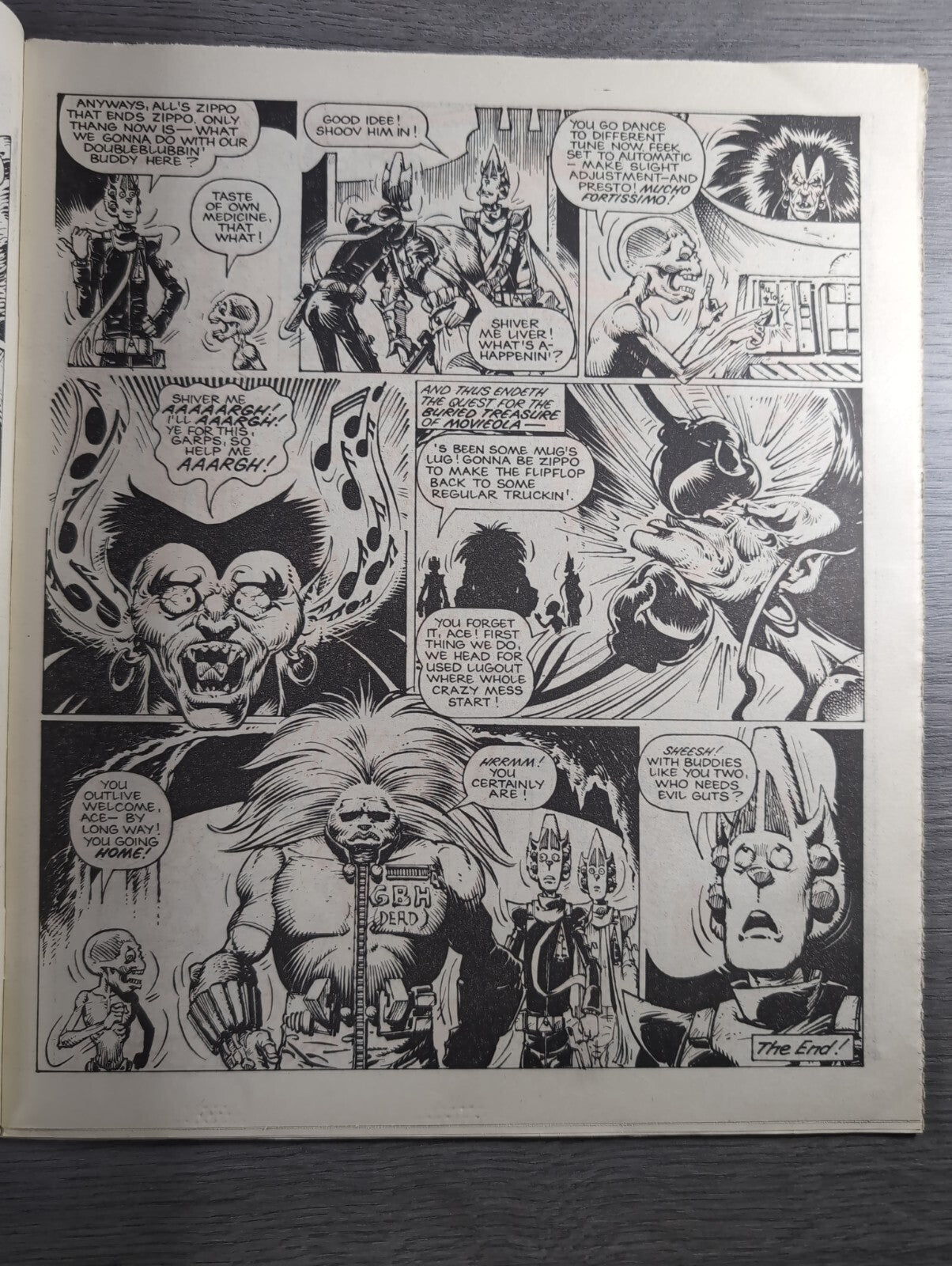 2000AD Prog 498 Featuring Judge Dread Comic 29th Nov 1986 Vintage Retro Comic