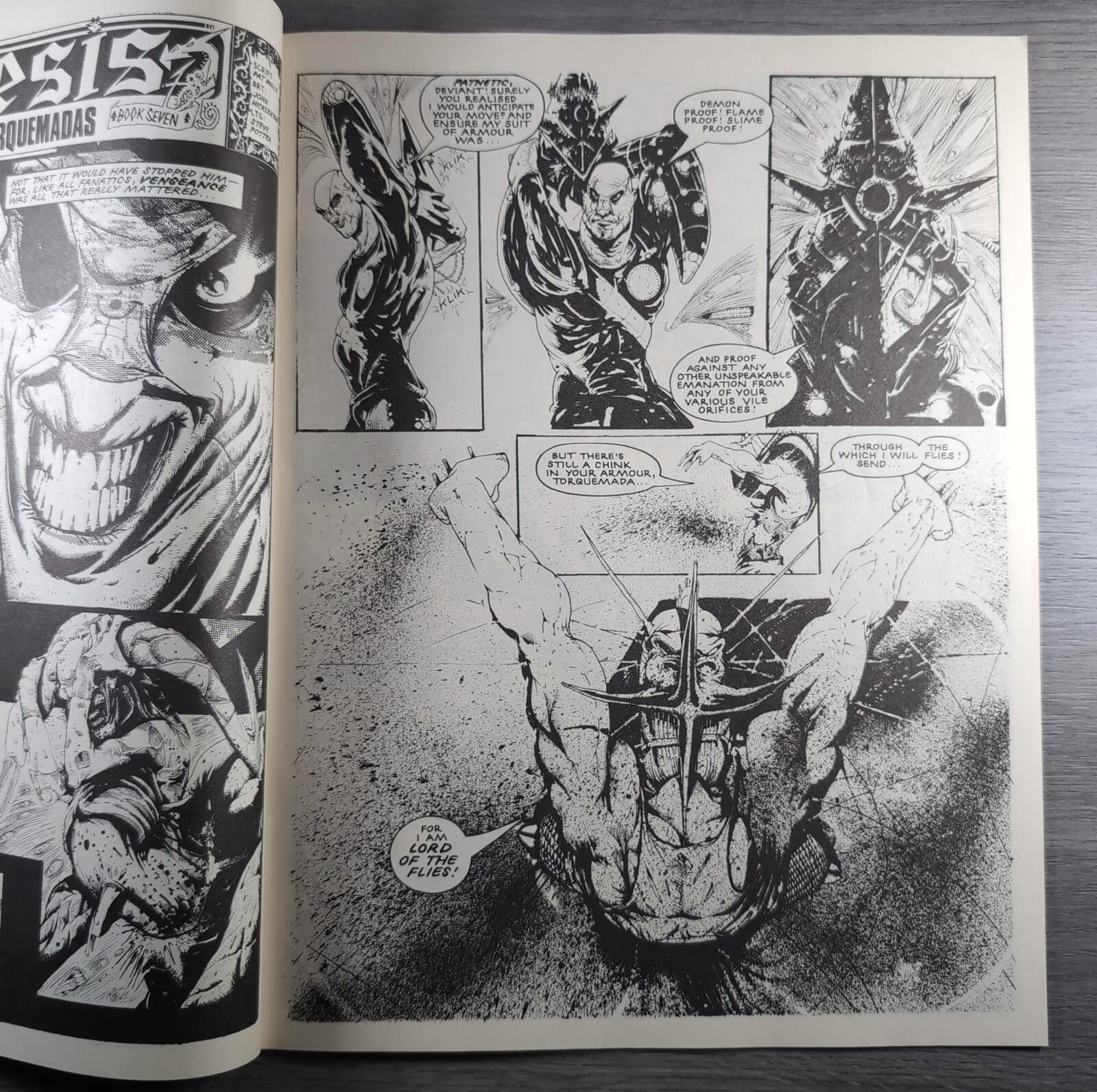 2000AD Prog 556 Featuring Judge Dredd 9th January 1988 Vintage Comic