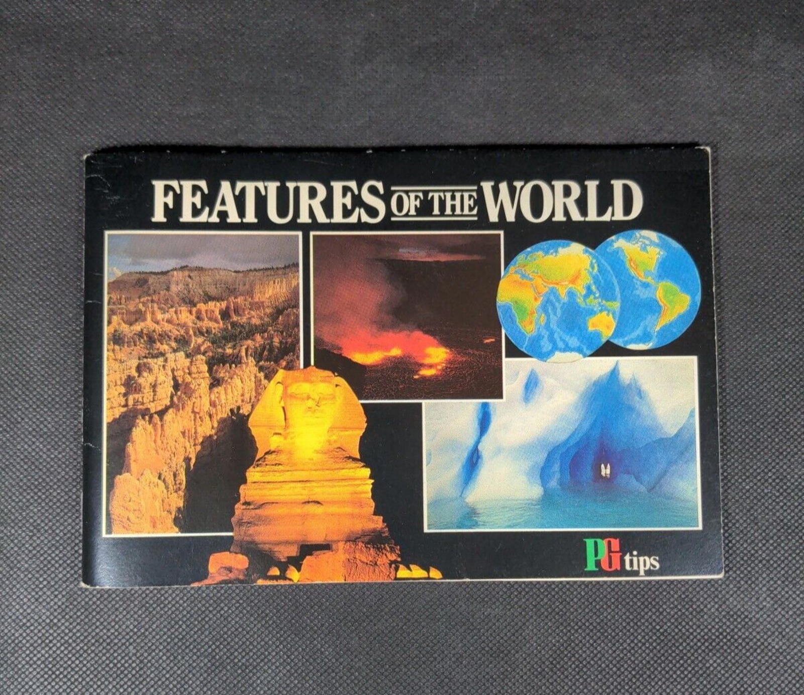 Brooke Bond PG Tips Tea Card Blank Album Features Of The World