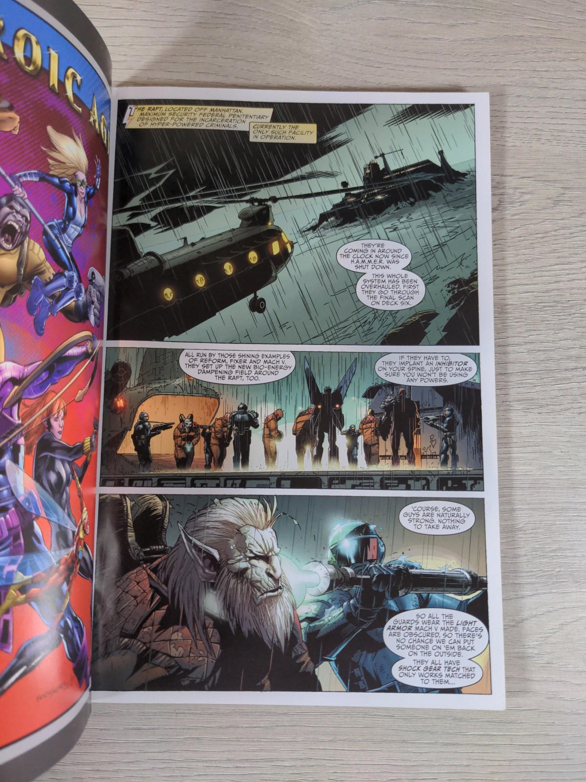 Thunderbolts Cage by J Parker Marvel Graphic Novel Paperback 2011 Graphic Novel