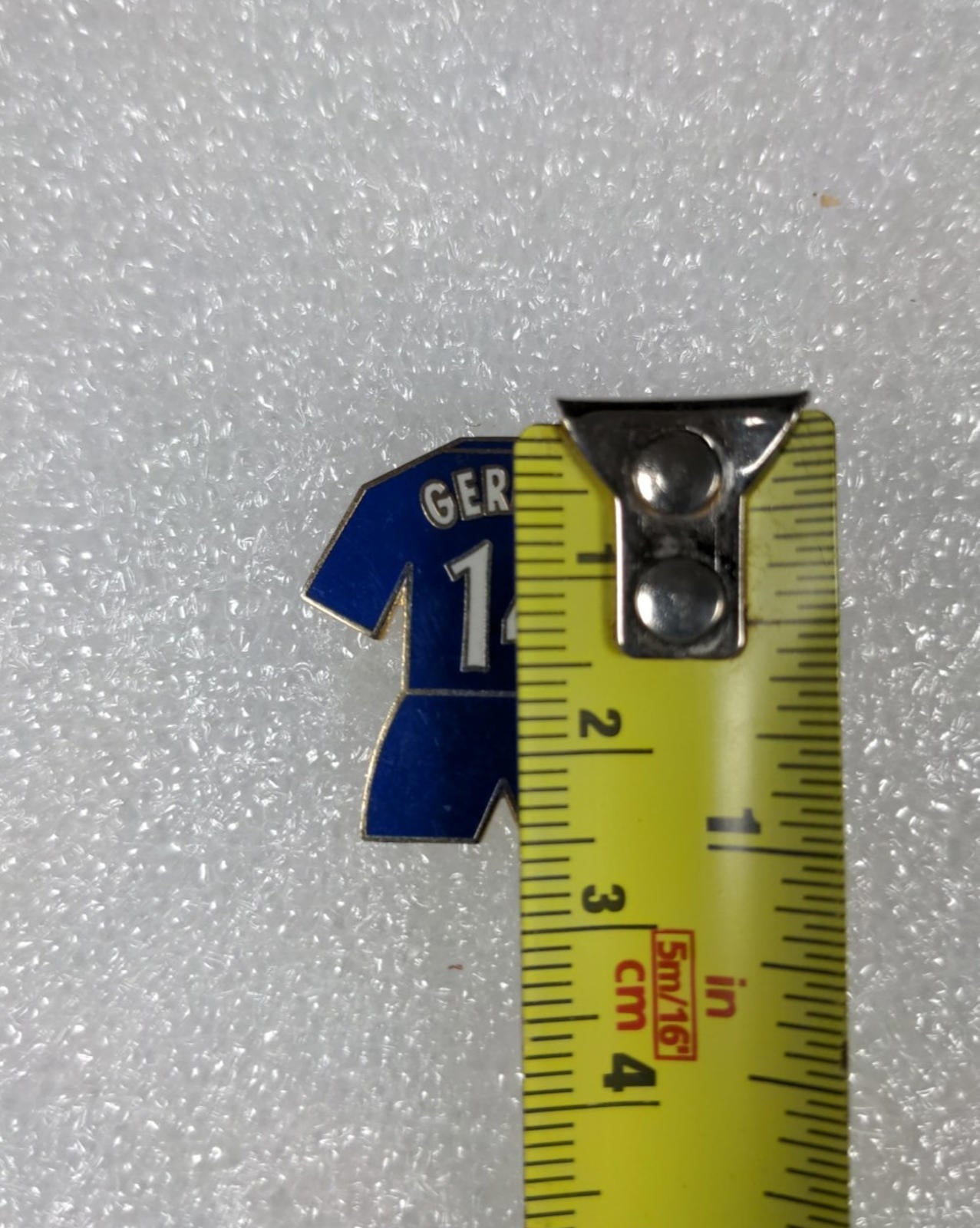 Chelsea Football Club Geremi No14 Shirt Enamel Pin Badge - Retrorama UK