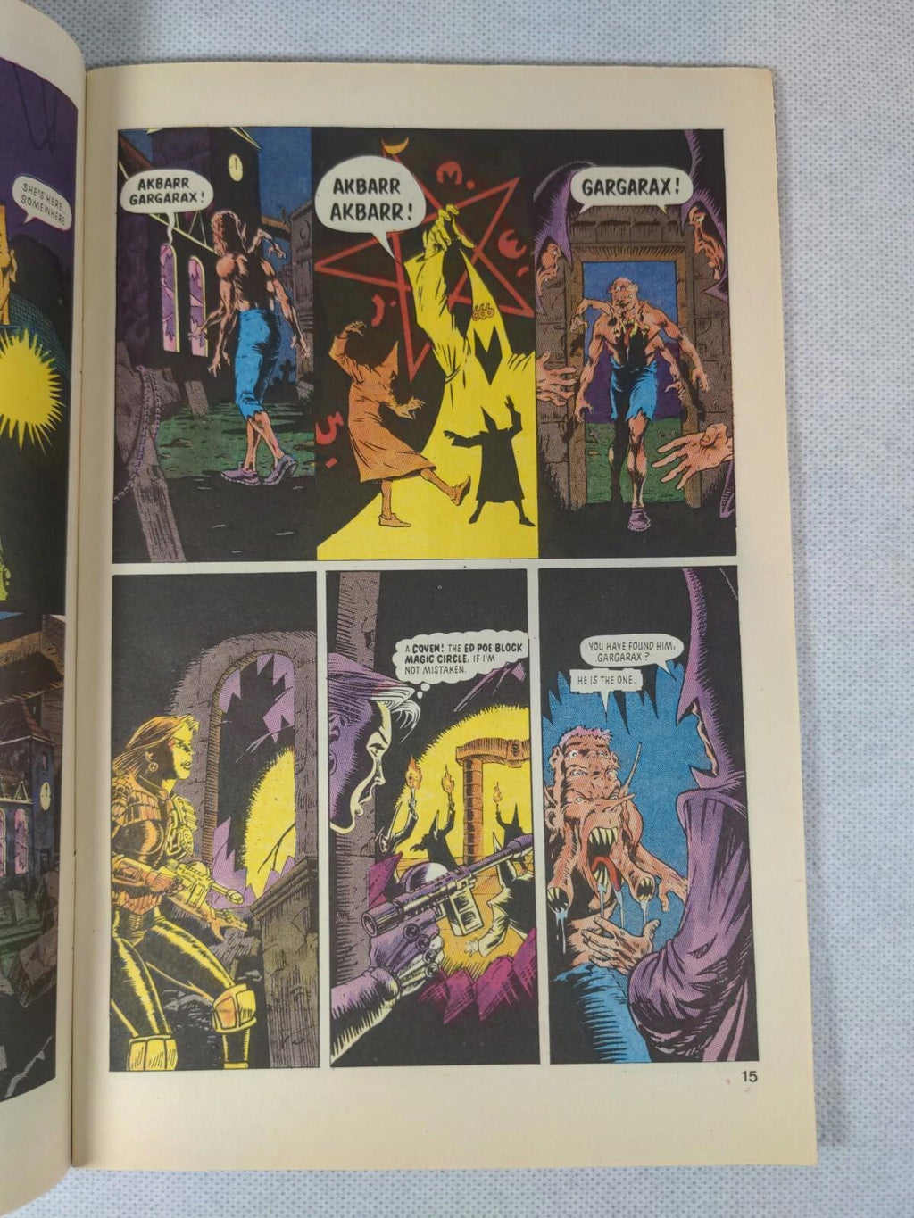 Quality Comics 2000AD Presents Judge Anderson #10 January 1987 - Vintage Comic - Retrorama UK