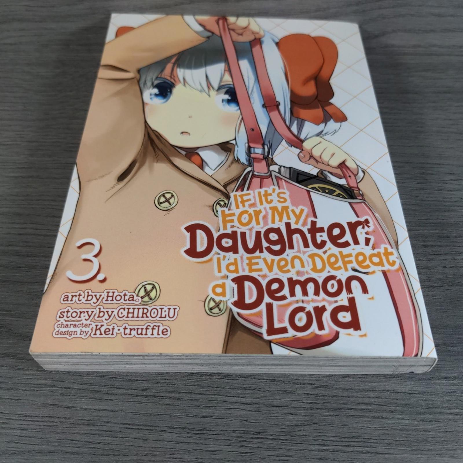 If It's for My Daughter, I'd Even Defeat a Demon Lord Vol 3 Manga Paperback Book - Retrorama UK