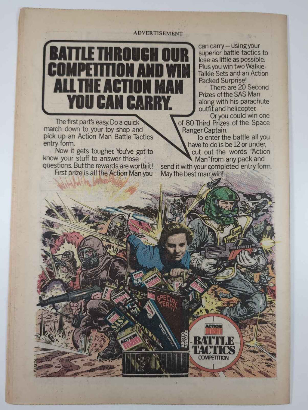 Spike Comic Issue No.11 April 2nd 1983 D.C Thomson Vintage Retro Comic