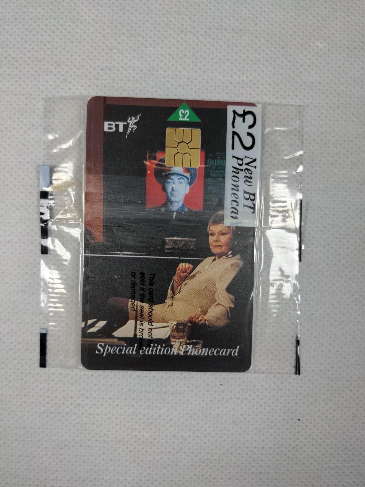 BT Phone Card  Special Edition Unused Vintage £2 Chip Phonecard Unopened Sealed - Retrorama UK