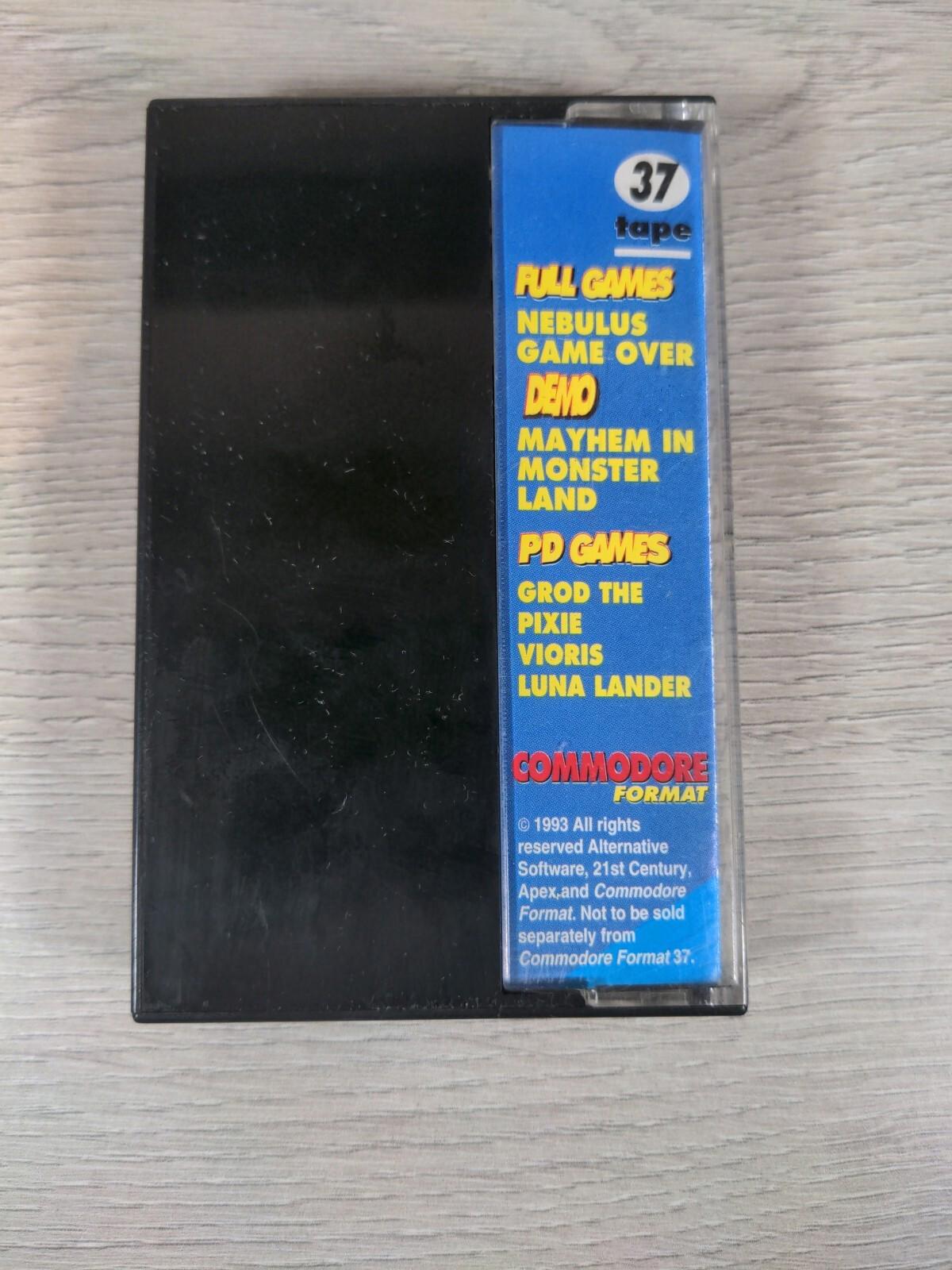 Power Pack 2 Tape 37 Vioris Commodore 64 C64 Game Cassette Tested & Working