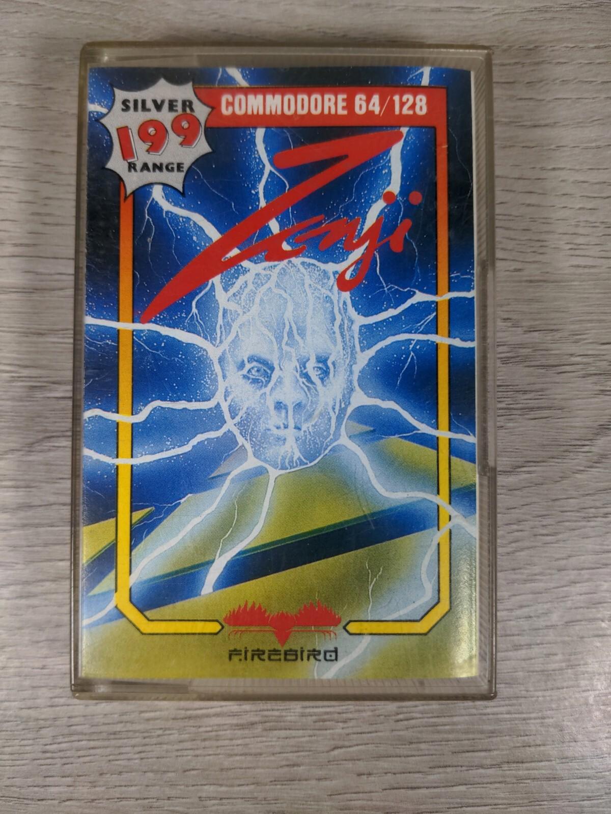 Zenji Commodore 64 C64 Game Cassette Tested & Working