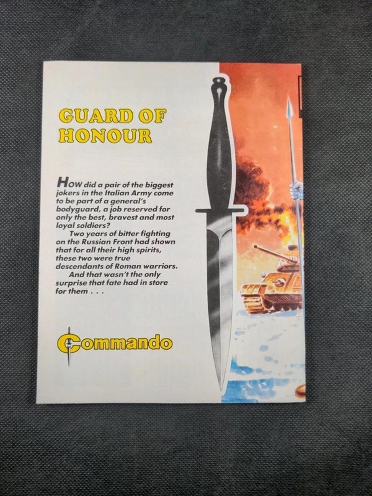 Commando Comic Issue Number 2714 Guard Of Honour - Retrorama UK