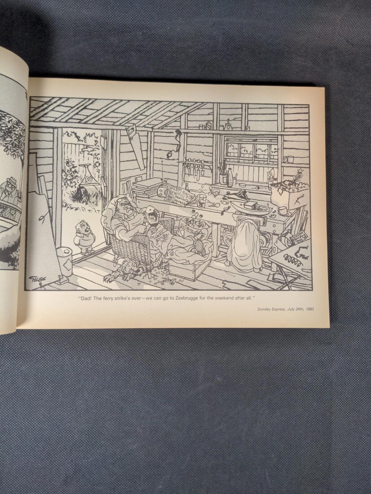 Giles Annual - 1984 - Thirty Eighth Series - Cartoon Book - Unclipped - Retrorama UK