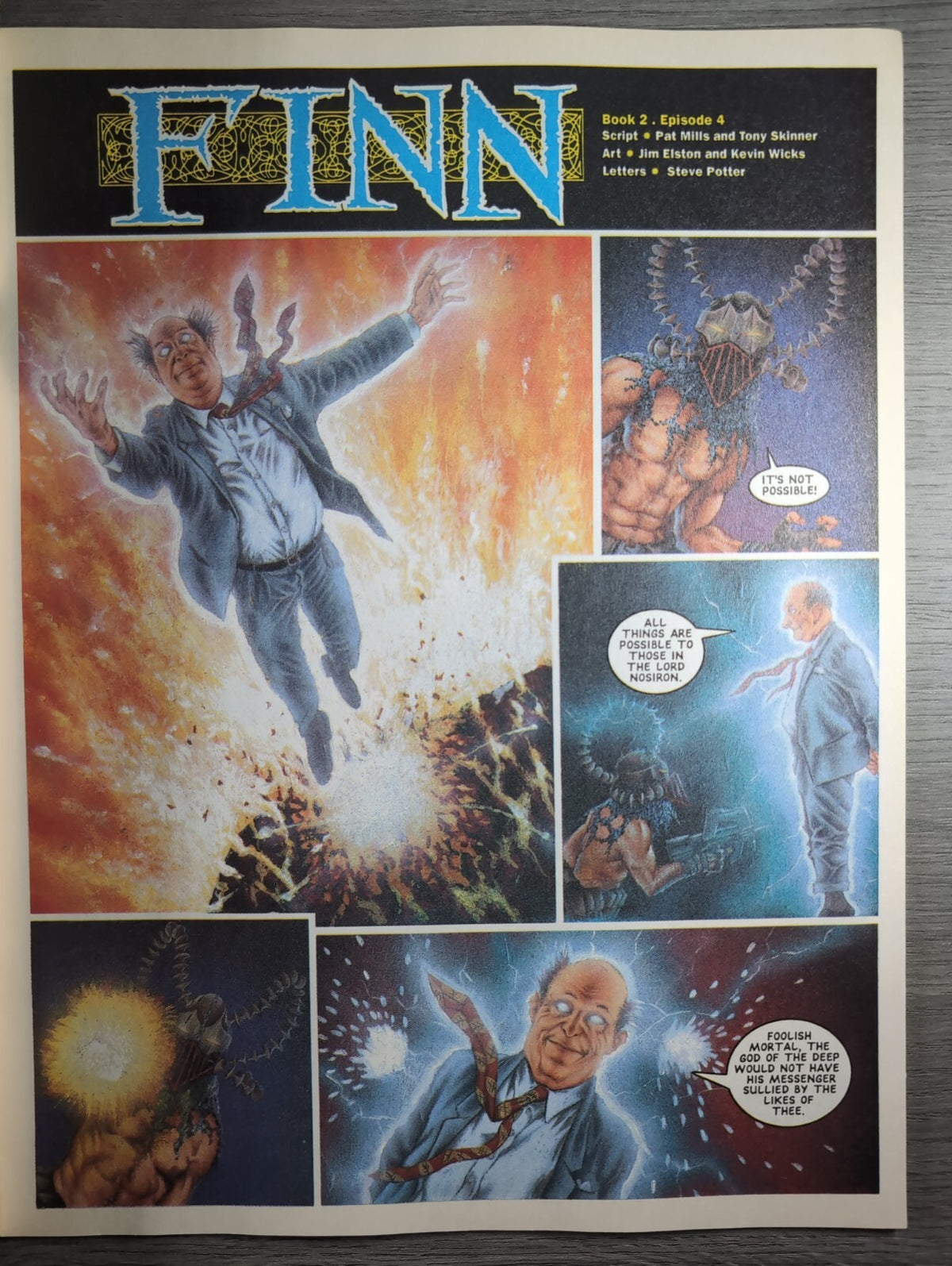 2000AD Prog 810 Featuring Judge Dredd Comic 21st Nov 1992 Vintage Retro Comic