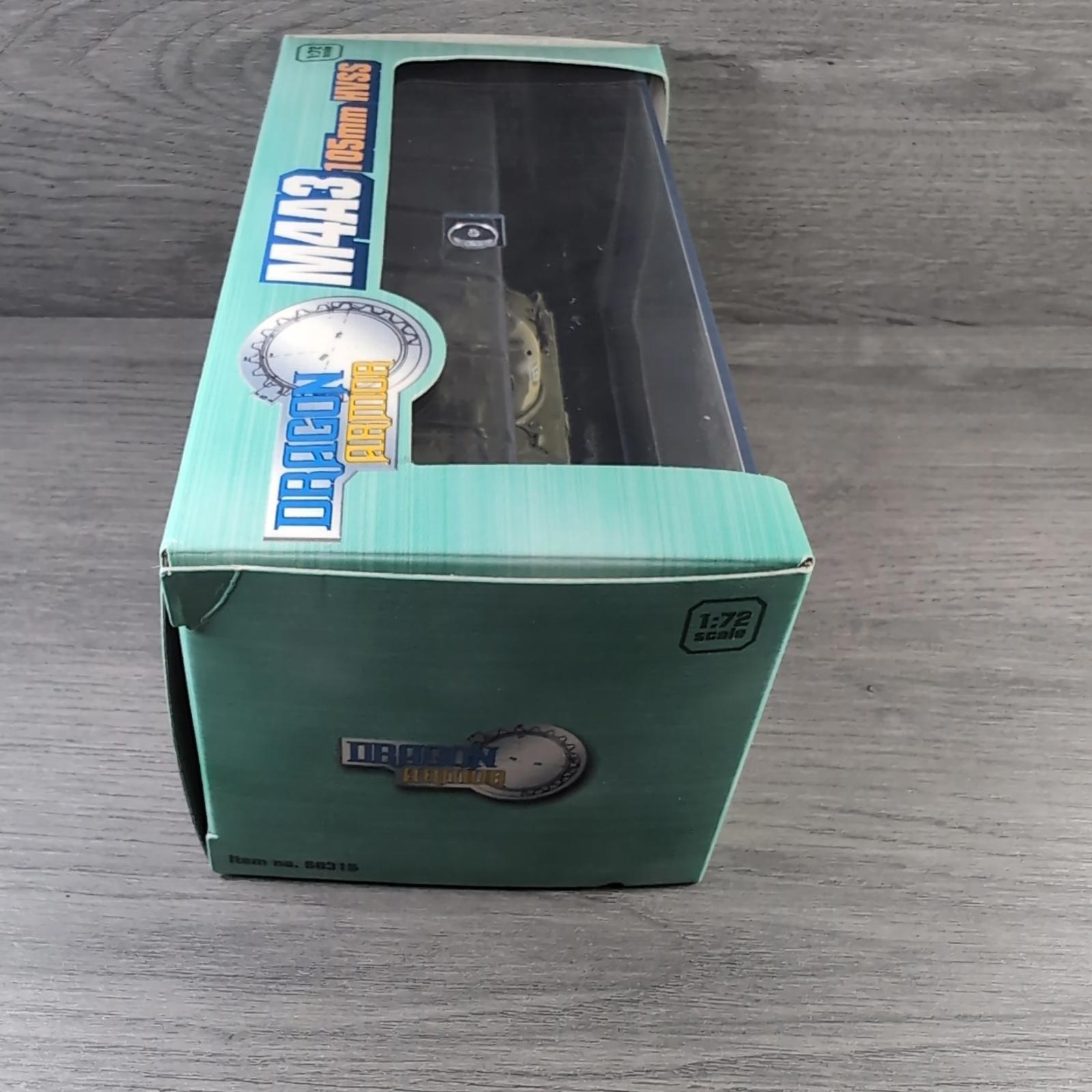 Dragon Armor M4A3 105mm HVSS 713th Tank Battalion Okinawa 1945 1:72 Scale Model