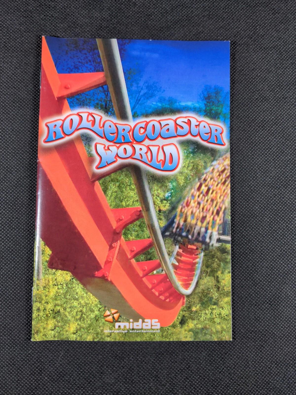 Rollercoaster World  PlayStation 2 PS2 Game PAL Region Age 3+
