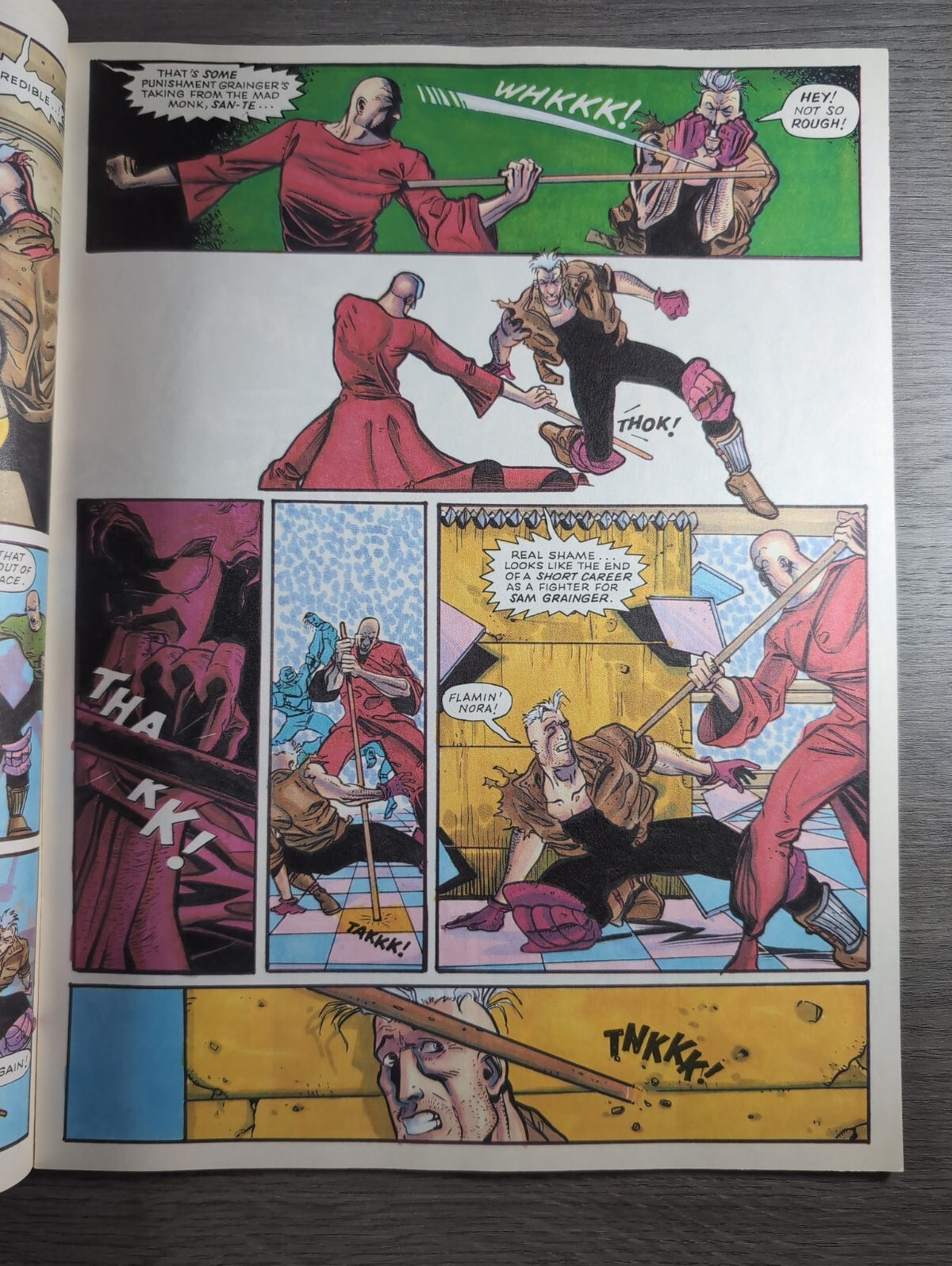 2000AD Prog 863 Featuring Judge Dredd Comic 27th Nov 1993 Vintage Retro Comic