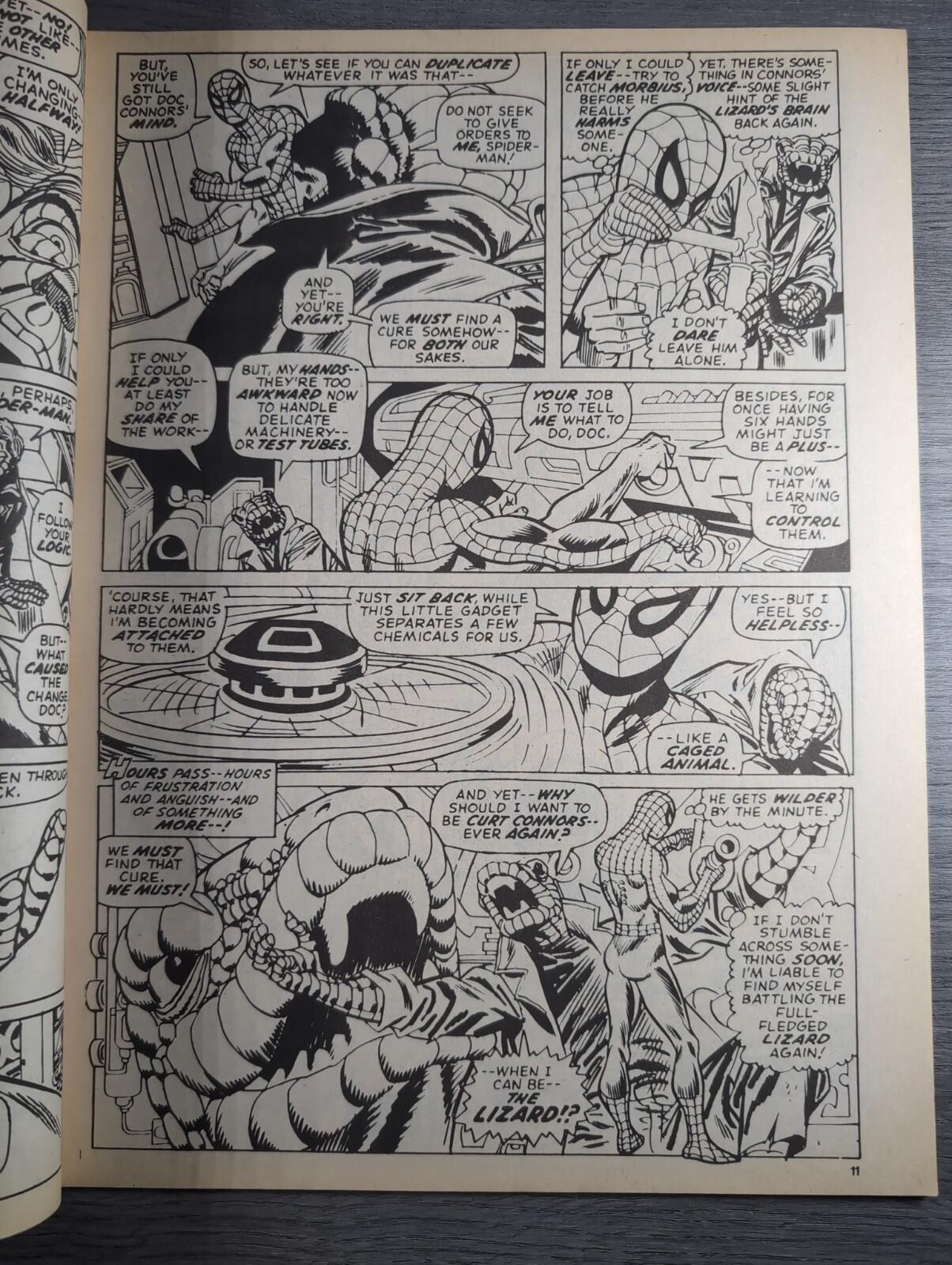 Spider-Man Comics Weekly No 141 Marvel Comics UK 25th October 1975 Vintage Comic