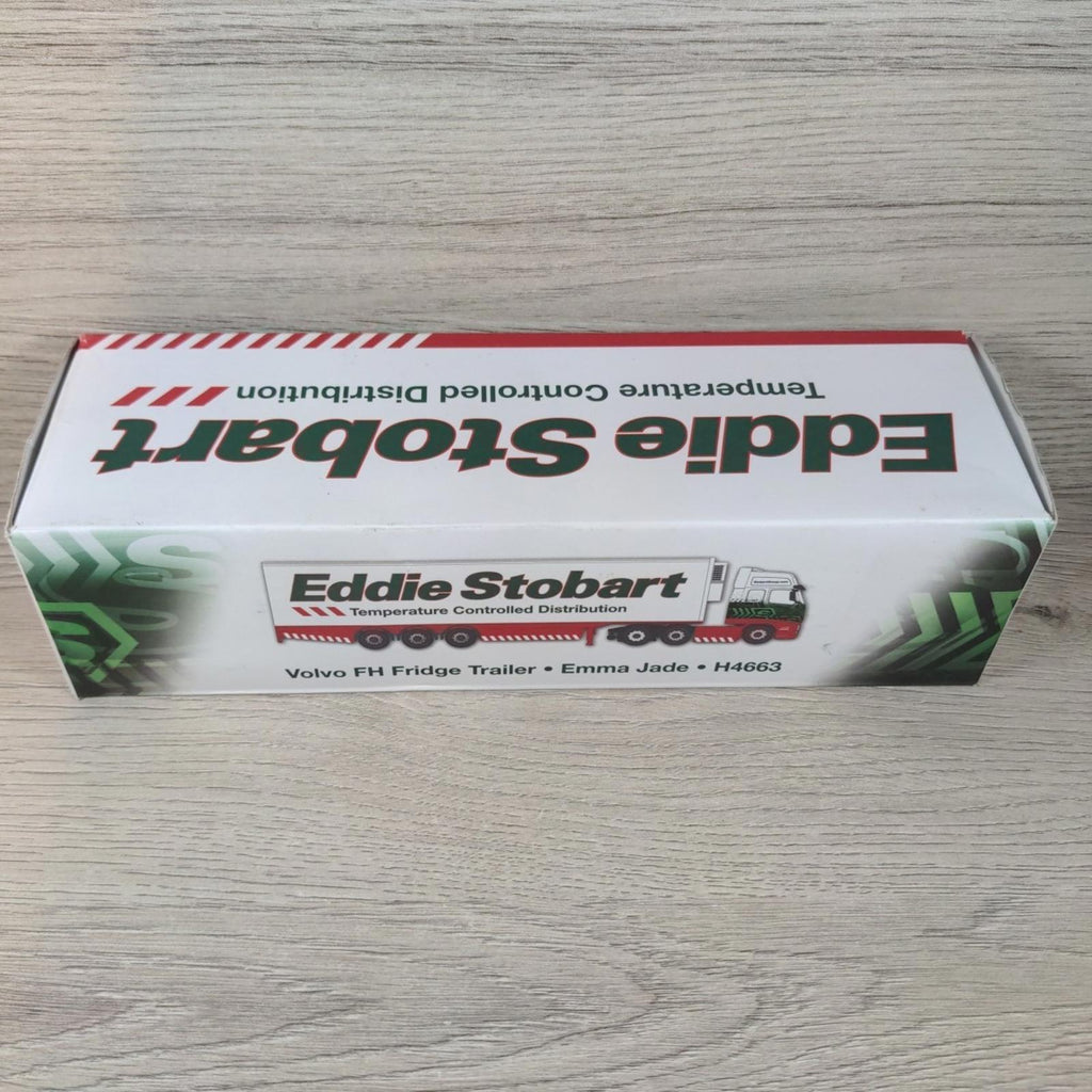 Atlas Editions Eddie Stobart Volvo FH Fridge Trailer Emma Jade H4663  1:76 Scale