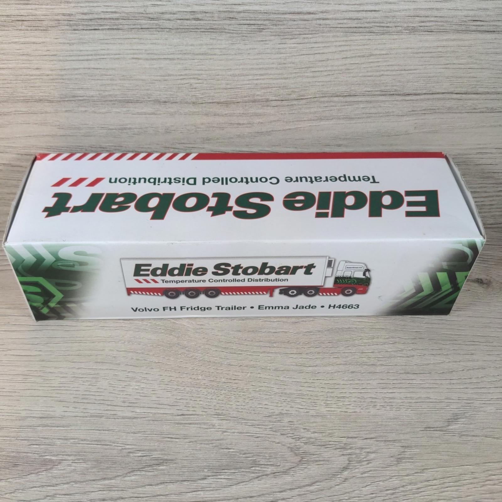 Atlas Editions Eddie Stobart Volvo FH Fridge Trailer Emma Jade H4663  1:76 Scale