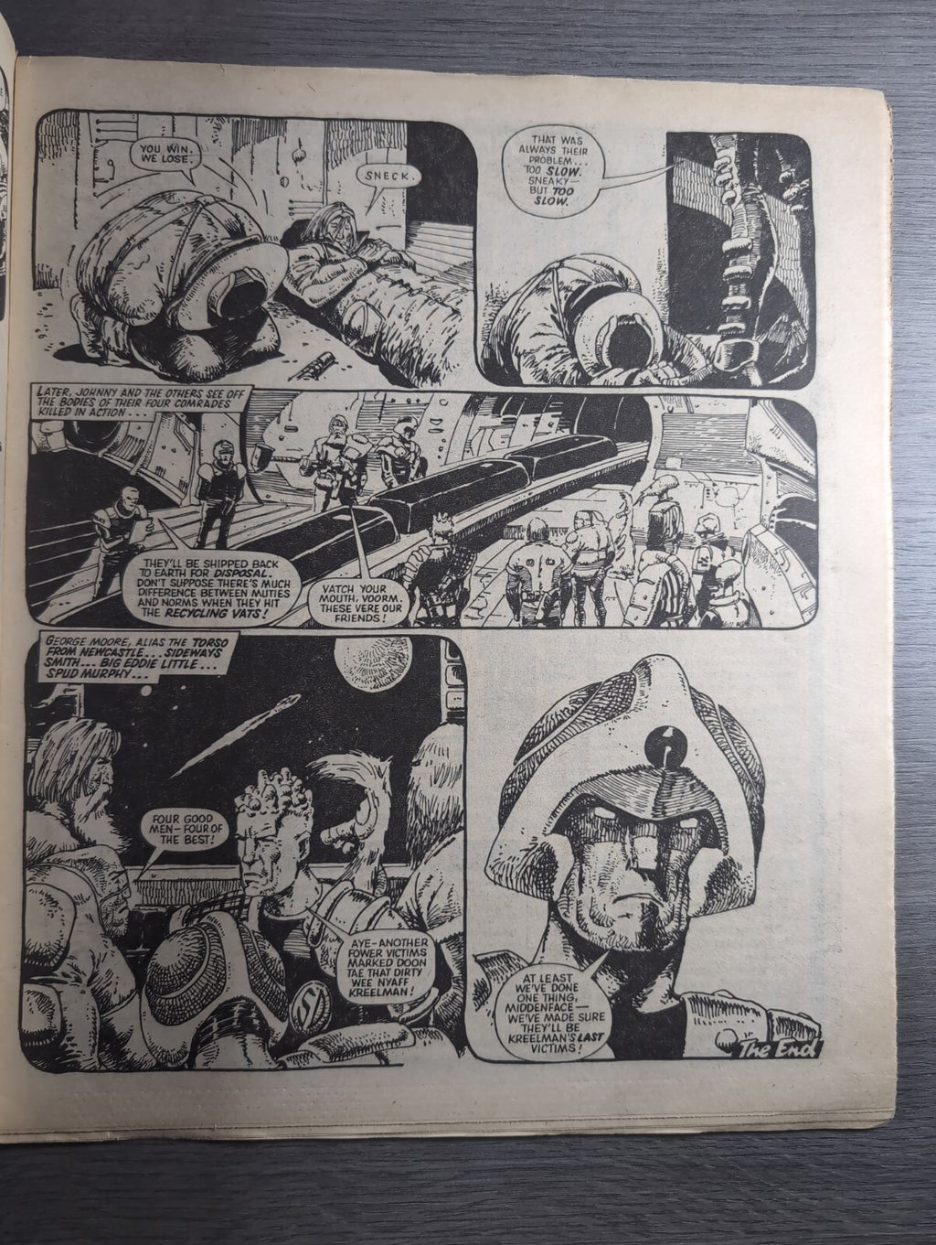 2000AD Prog 385 Featuring Judge Dredd Comic 29th Sept 1984 Vintage Retro Comic
