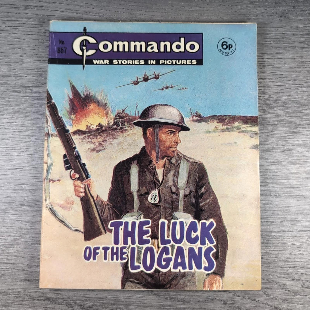 Commando Comic Issue Number 857 The Luck Of The Logans