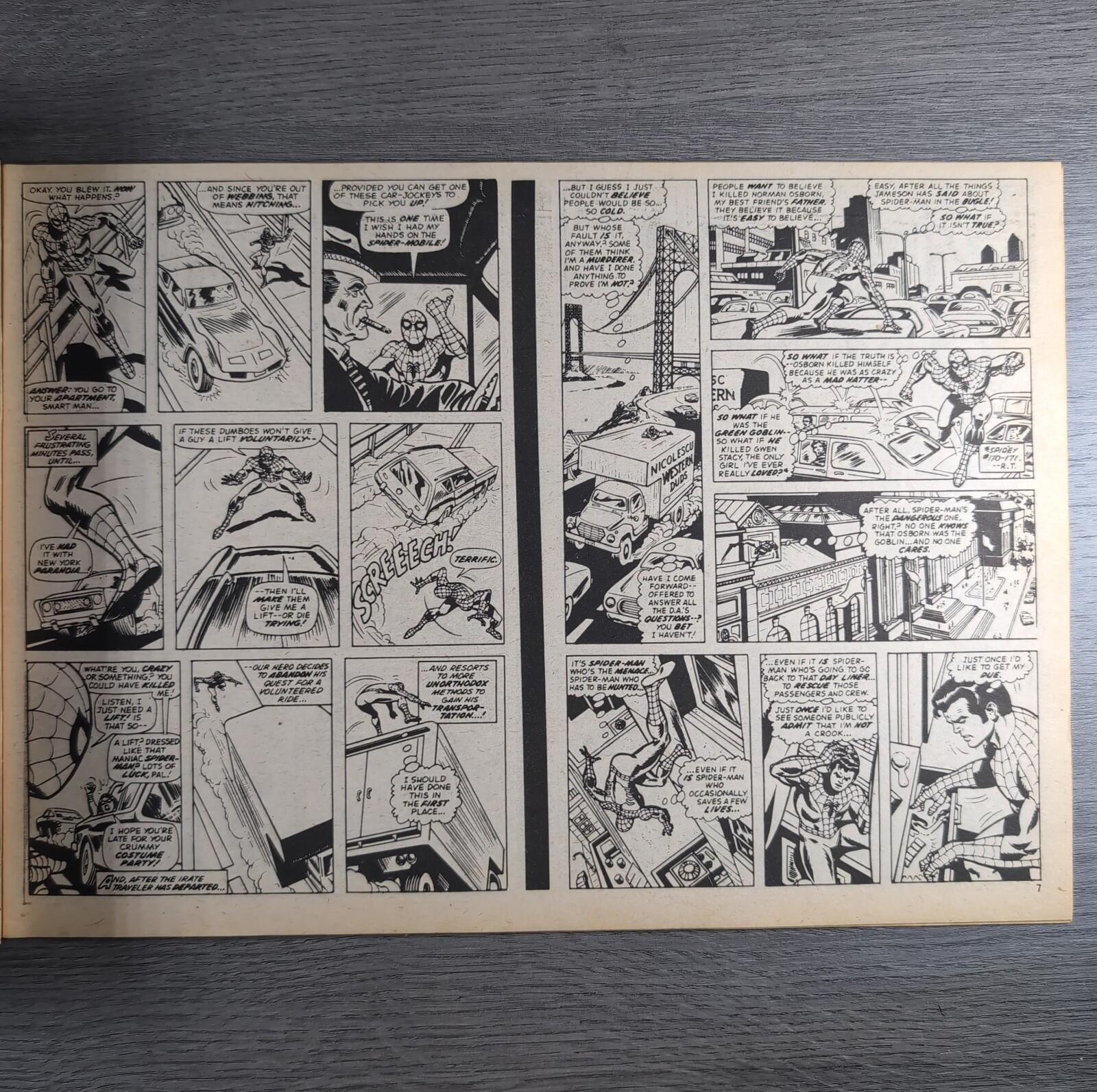 Super Spider-Man With The Super Heroes No. 183 Marvel Comics 11th August 1976