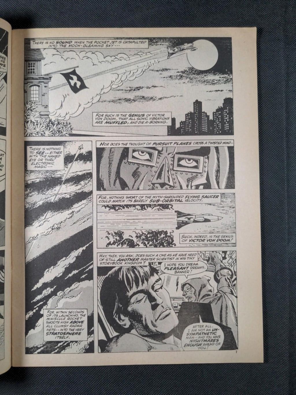 Mighty World of Marvel Comic Issue No 114 December 1974 Marvel UK Vintage Comic - Retrorama UK