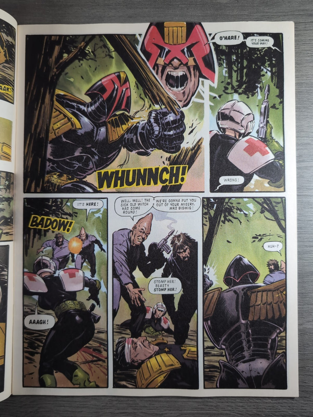 2000AD Prog 912 Featuring Judge Dredd Comic 4th Nov 1994 Vintage Retro Comic