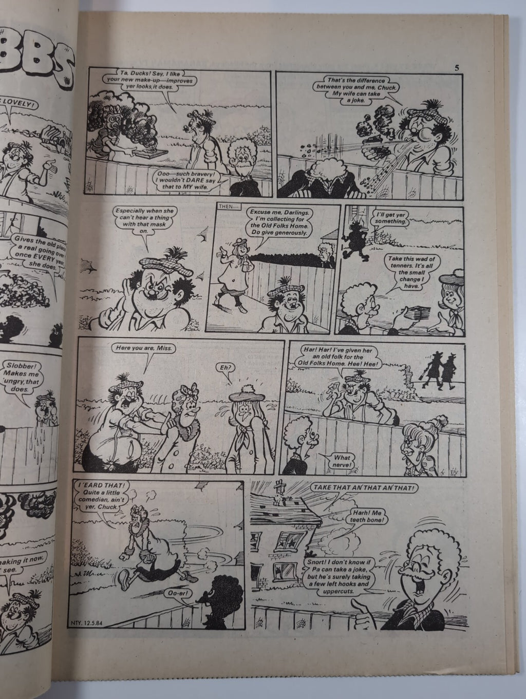 Nutty Comic Featuring Bananaman Issue No. 222 12th May 1984 Vintage Retro Comic