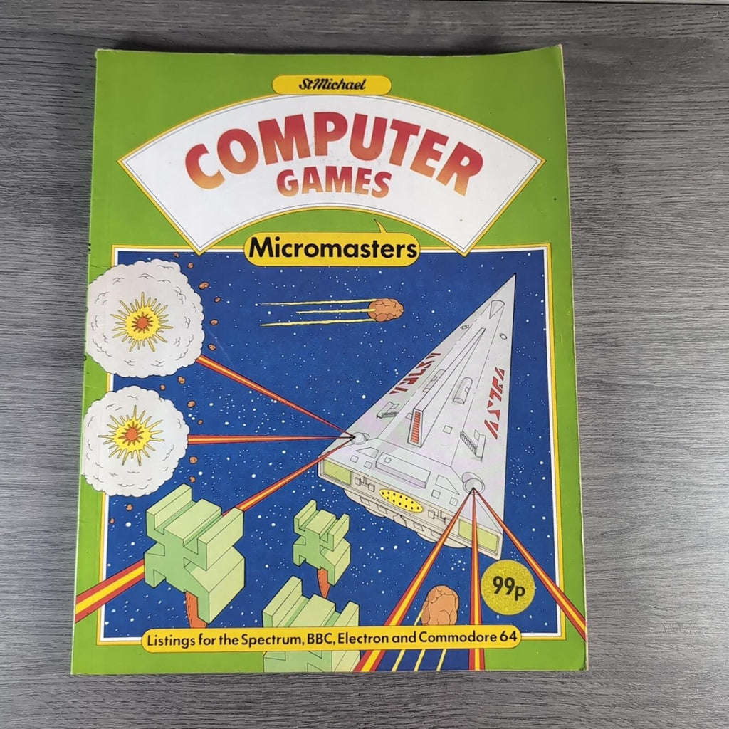 St Michael Micromasters Computer Programming Books Bundle x 3 BBC Commodore 64
