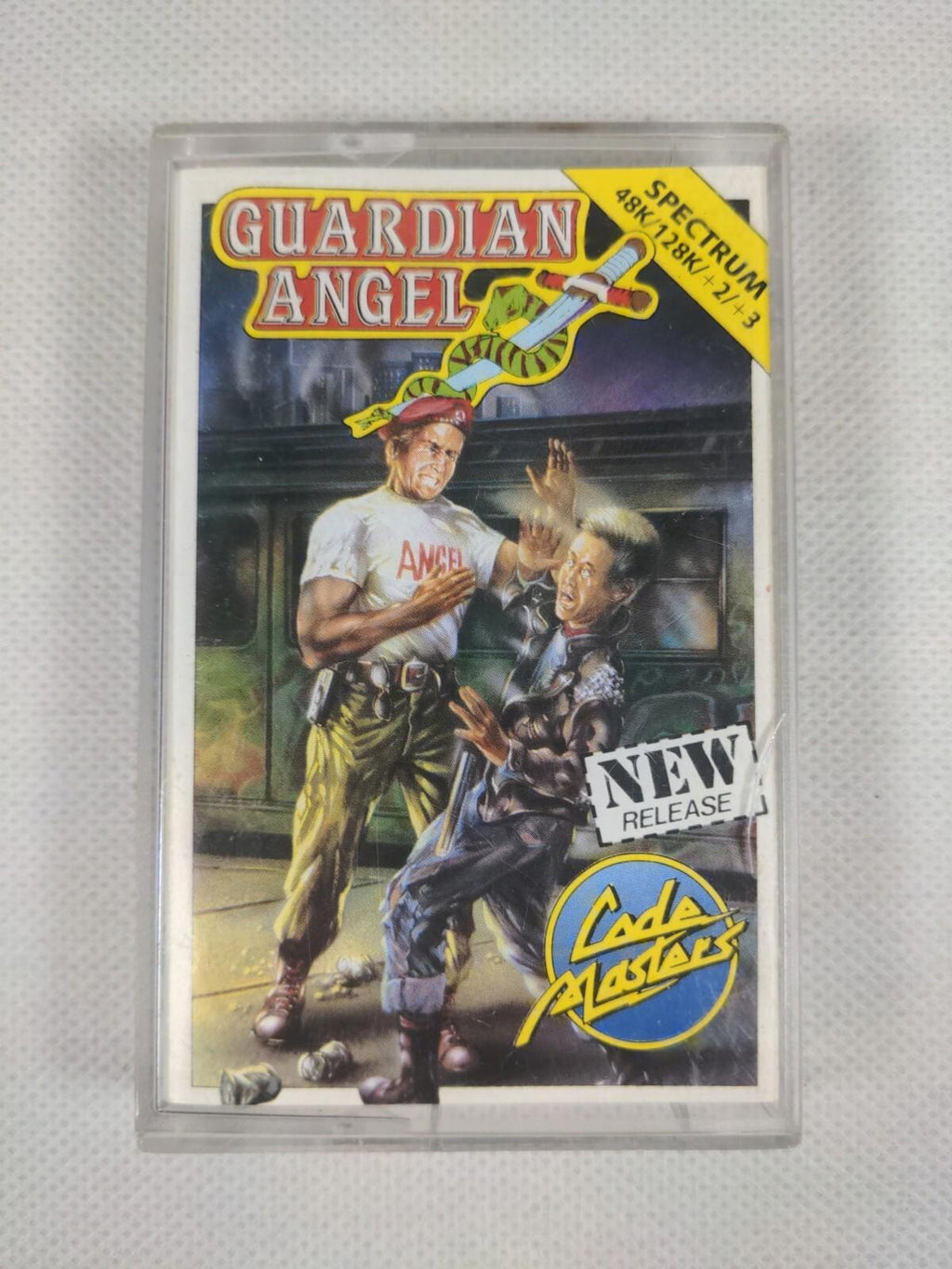 Guardian Angel ZX Spectrum 48K 128K Game Cassette Tested & Working - Retrorama UK