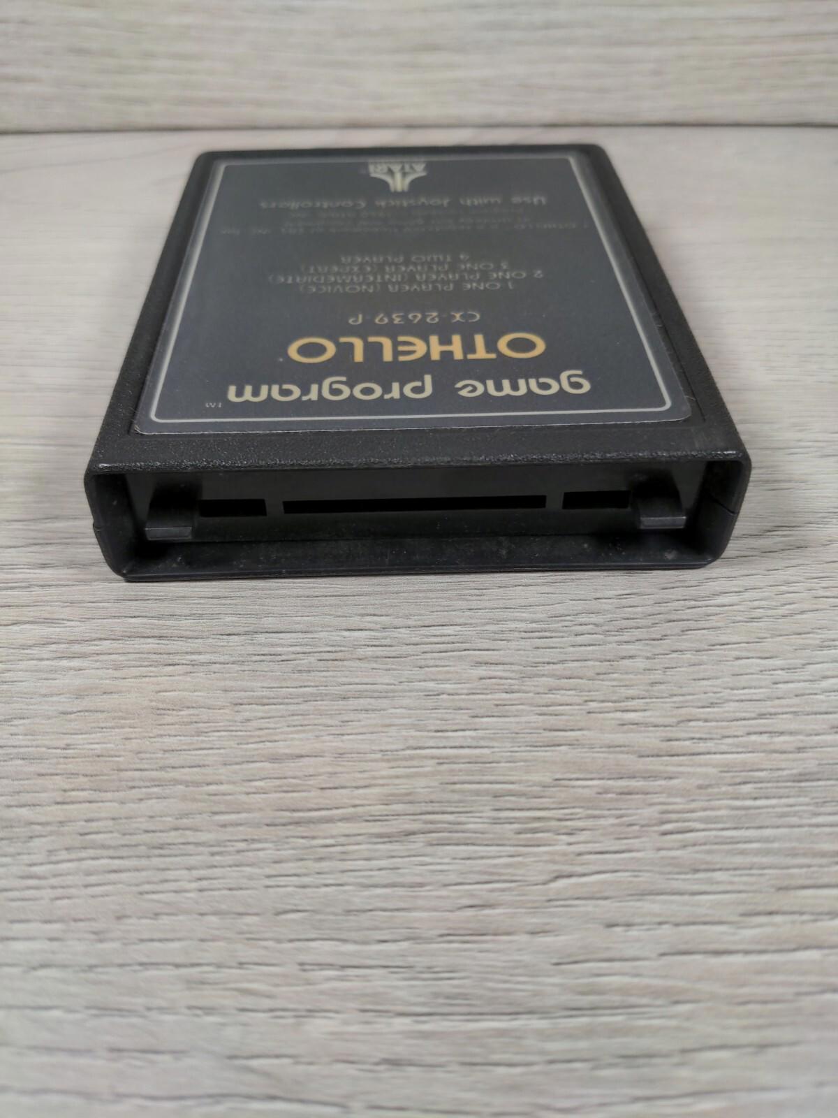 Atari 2600 Othello Cartridge & Manual - Vintage Video Game - Tested & Working