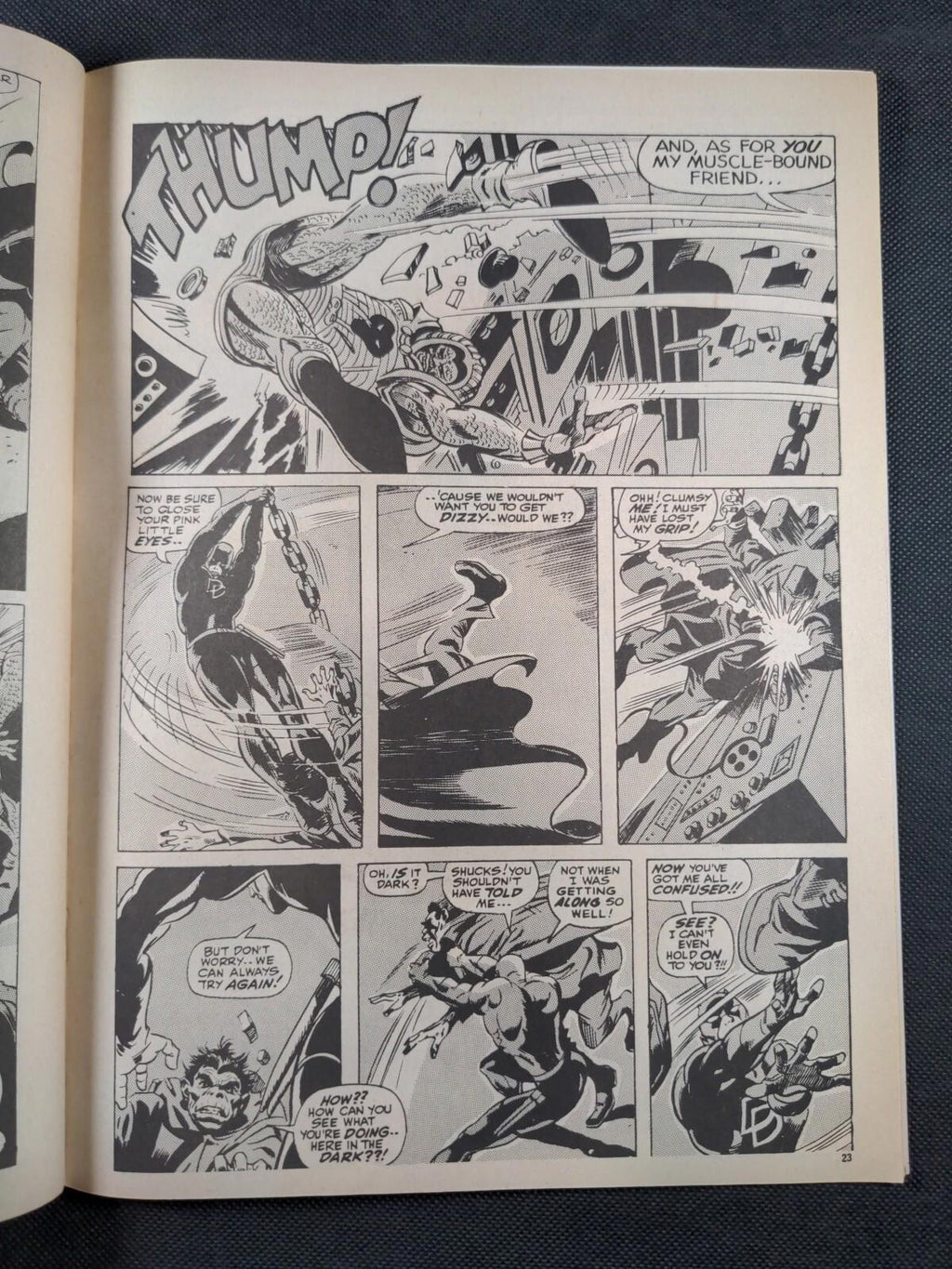 Mighty World of Marvel Issue No 128 March 1975 Marvel UK Vintage Comic - Retrorama UK