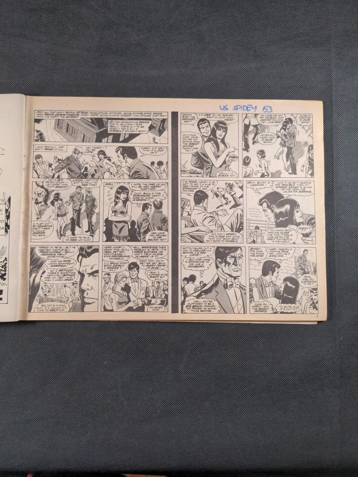 Marvel Comics  Super Spider -Man Issue No 215 March 1977 Vintage Comic - Retrorama UK
