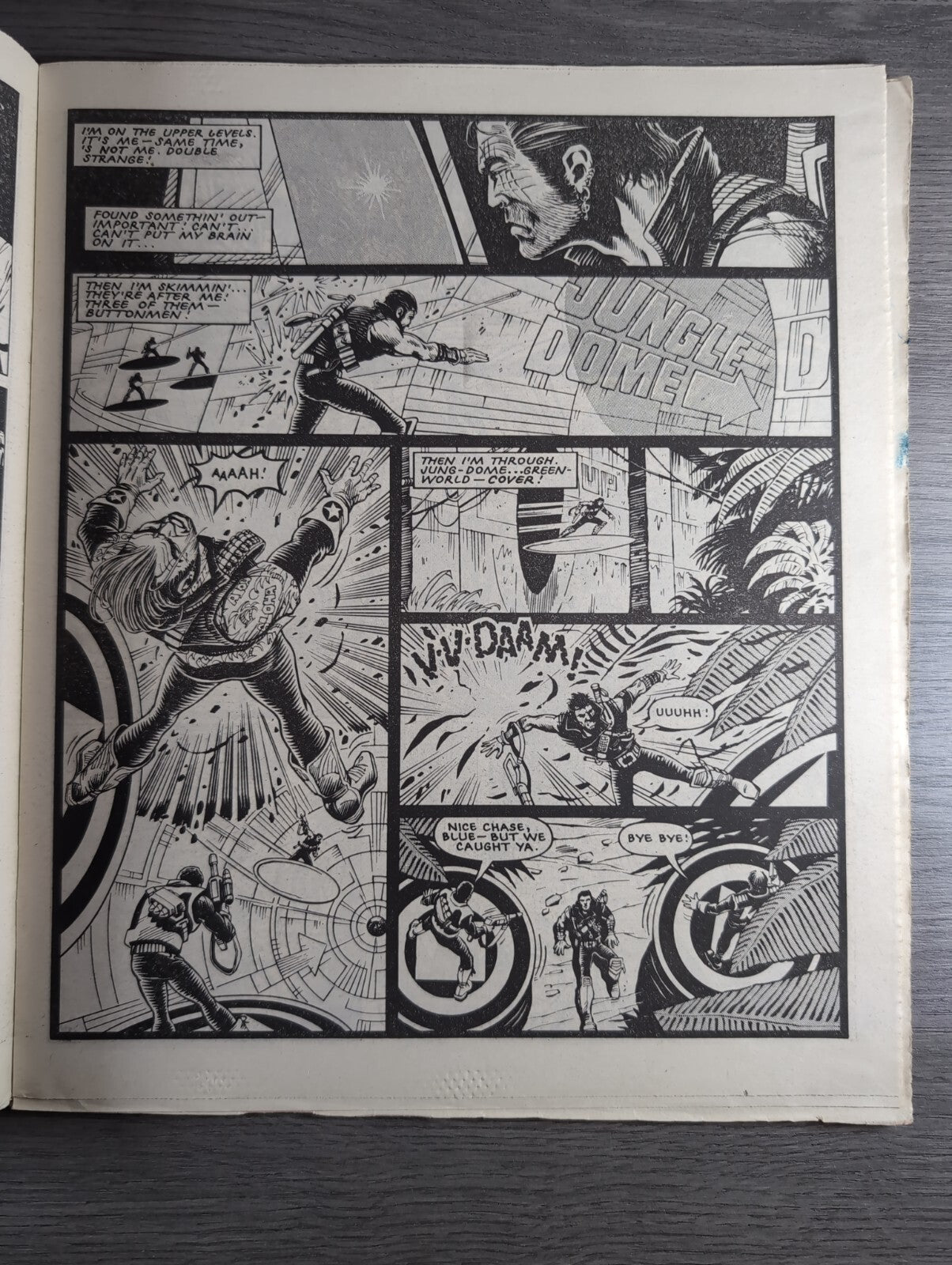 2000AD Prog 473  Featuring Juddge Dread Comic Date 7th June 1986 Vintage Comics