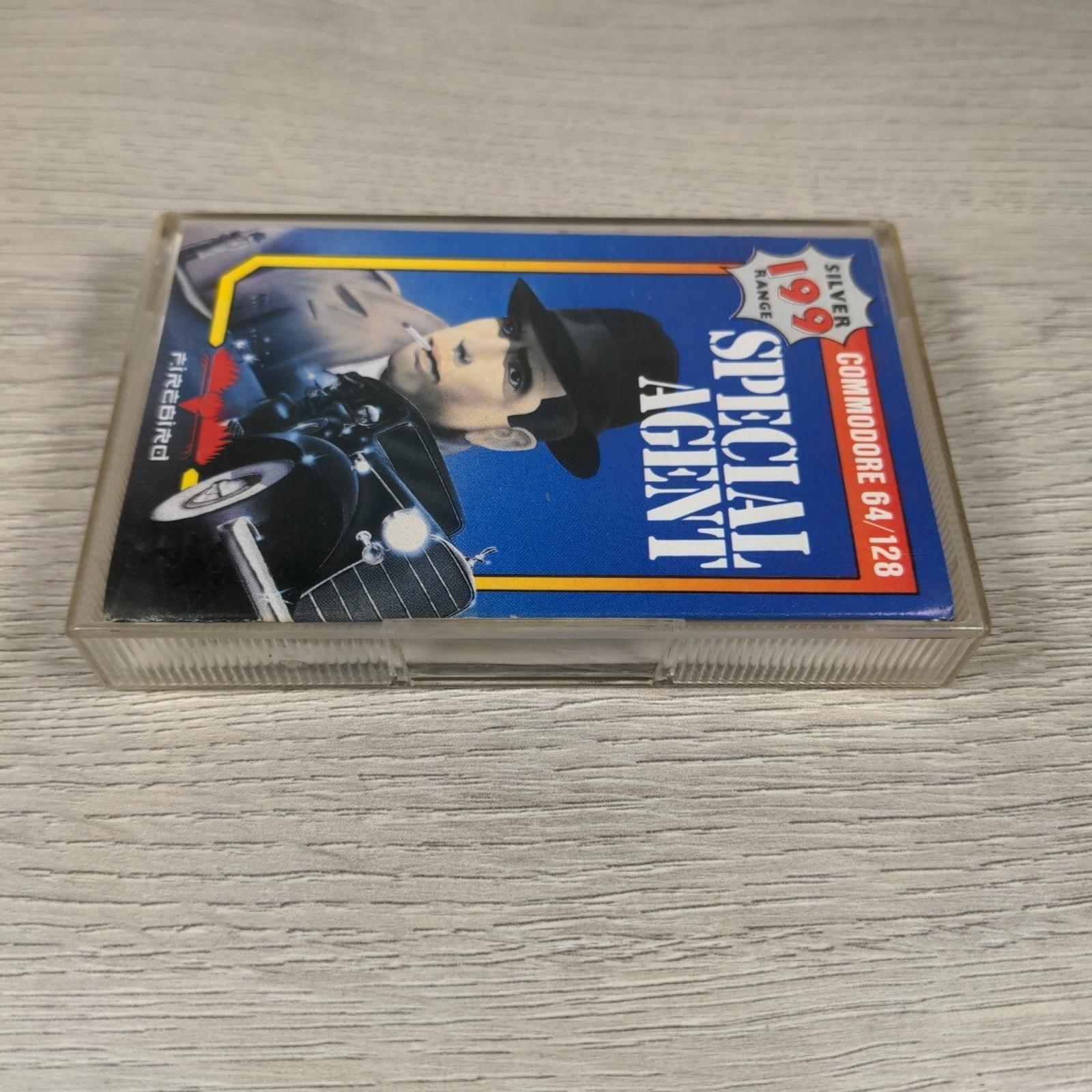 Special Agent Commodore 64 C64 Video Game Cassette Tested & Working  Firebird