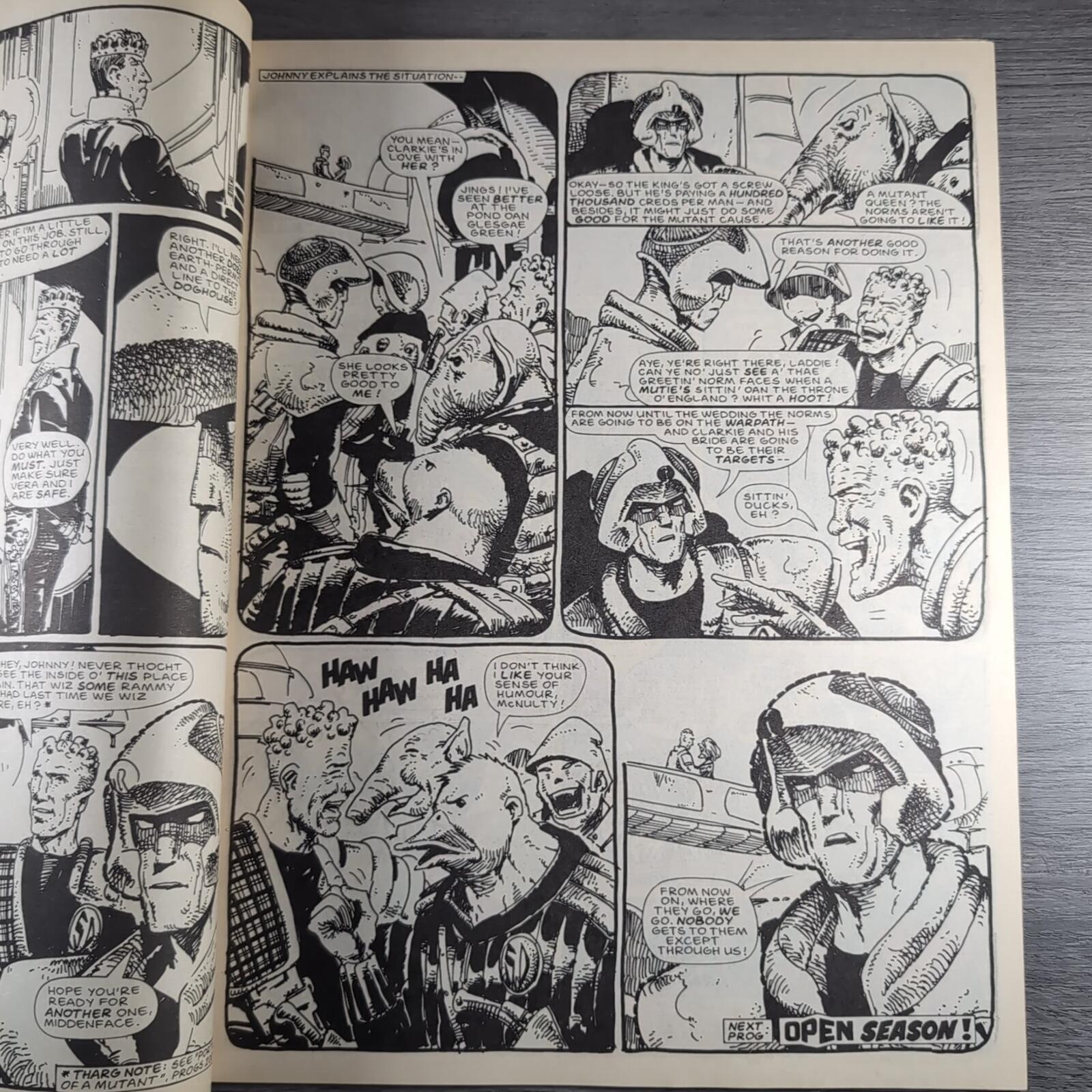 2000AD Prog 533 Featuring Judge Dredd 1st August 1987 Vintage Comic
