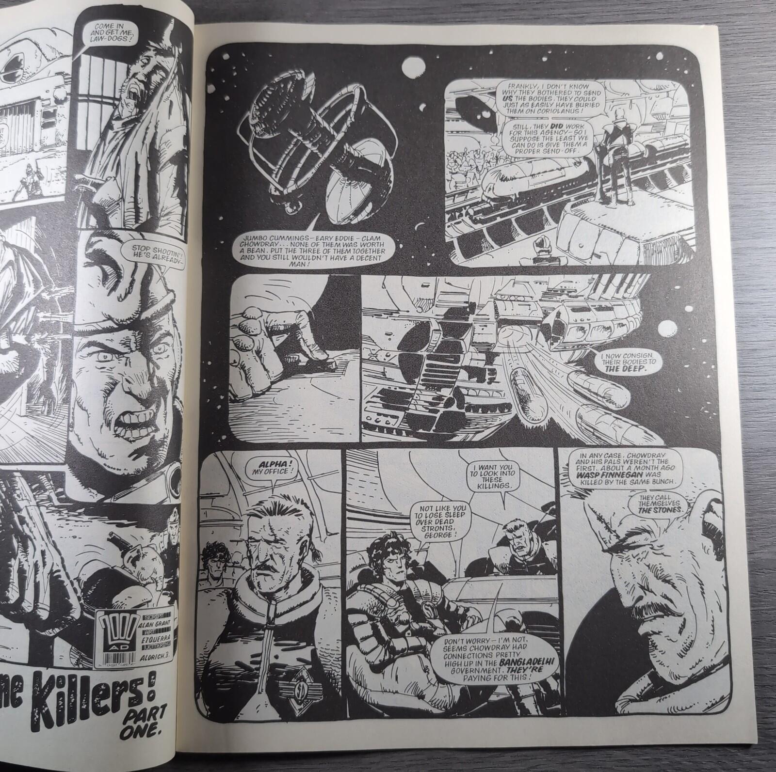 2000AD Prog 560 Featuring Judge Dredd 6th February 1988 Vintage Comic