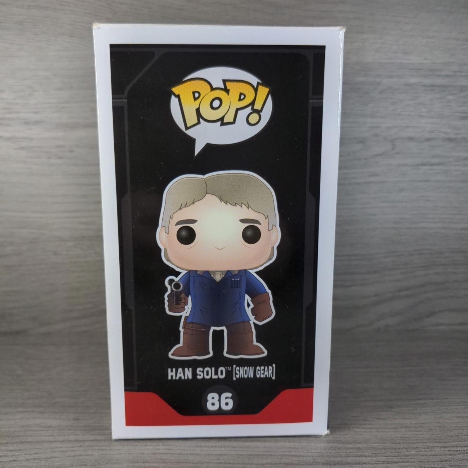 Han Solo in Snow Gear Funko Pop! 86 Loot Crate Exclusive Vinyl Figure Toy Figure