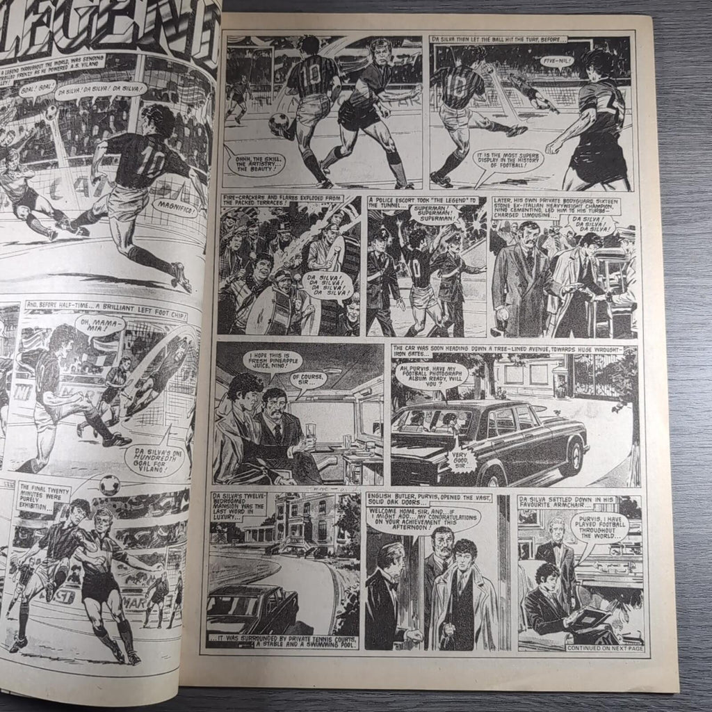 Roy of The Rovers 26th January 1985 Vintage Comic IPC Magazines