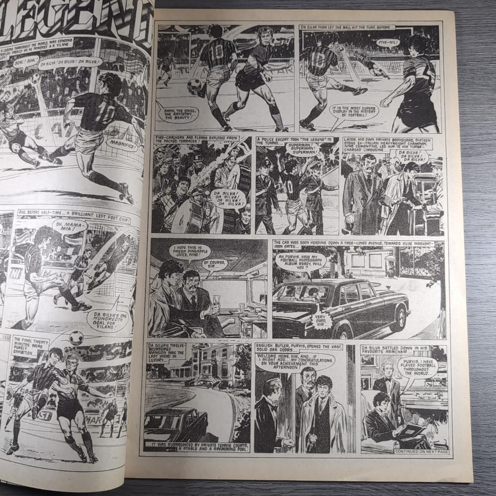 Roy of The Rovers 26th January 1985 Vintage Comic IPC Magazines