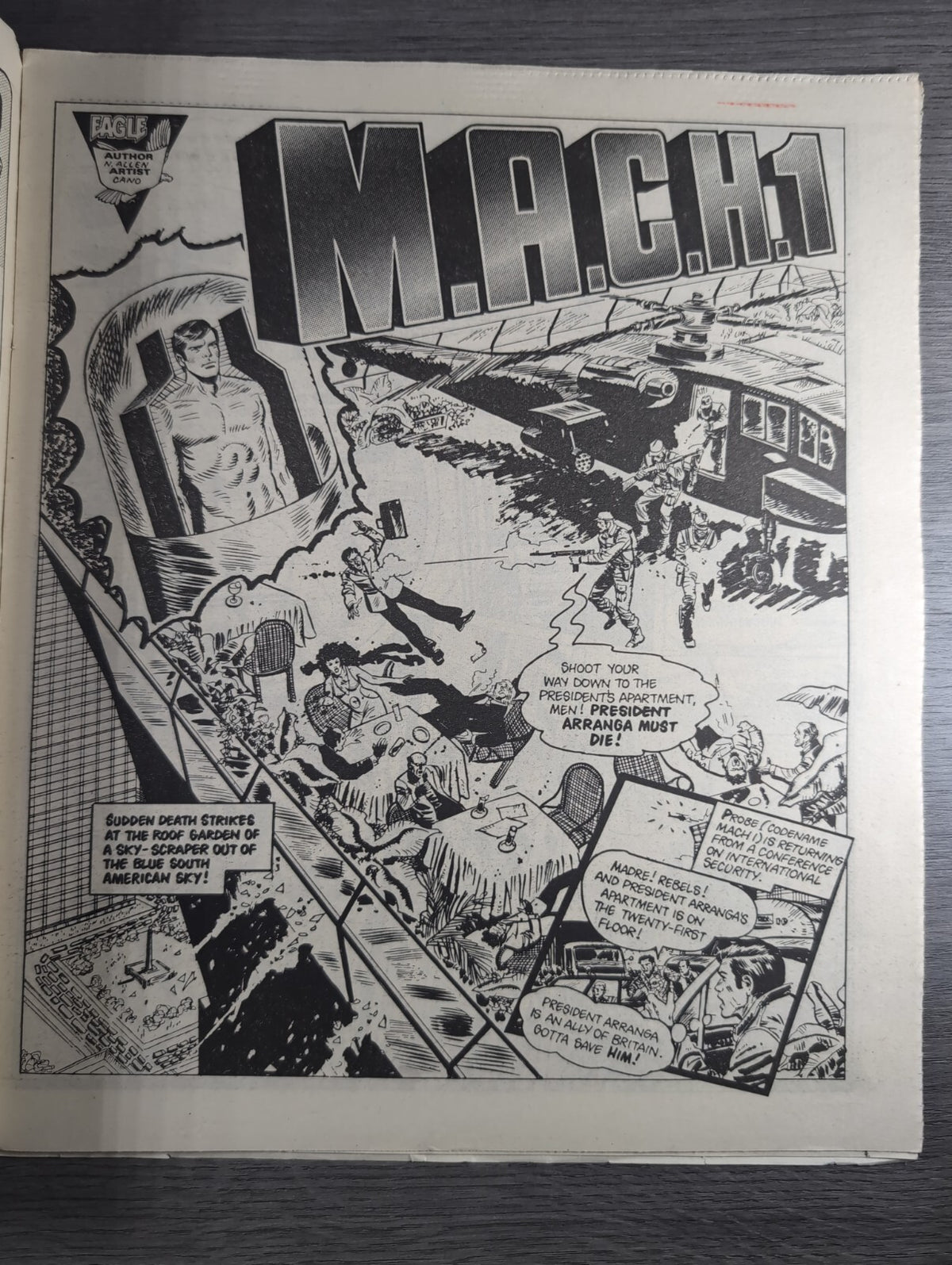 Eagle Comic Issue No. 246 6th December 1986 Vintage Retro UK Comic