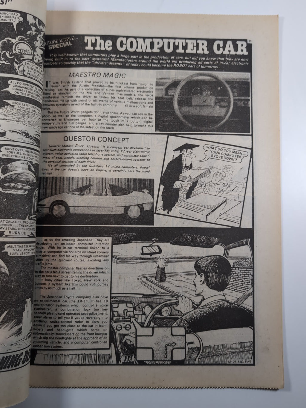 Spike Comic Issue No. 23 June 25th 1983 D.C Thomson Vintage Retro Comic