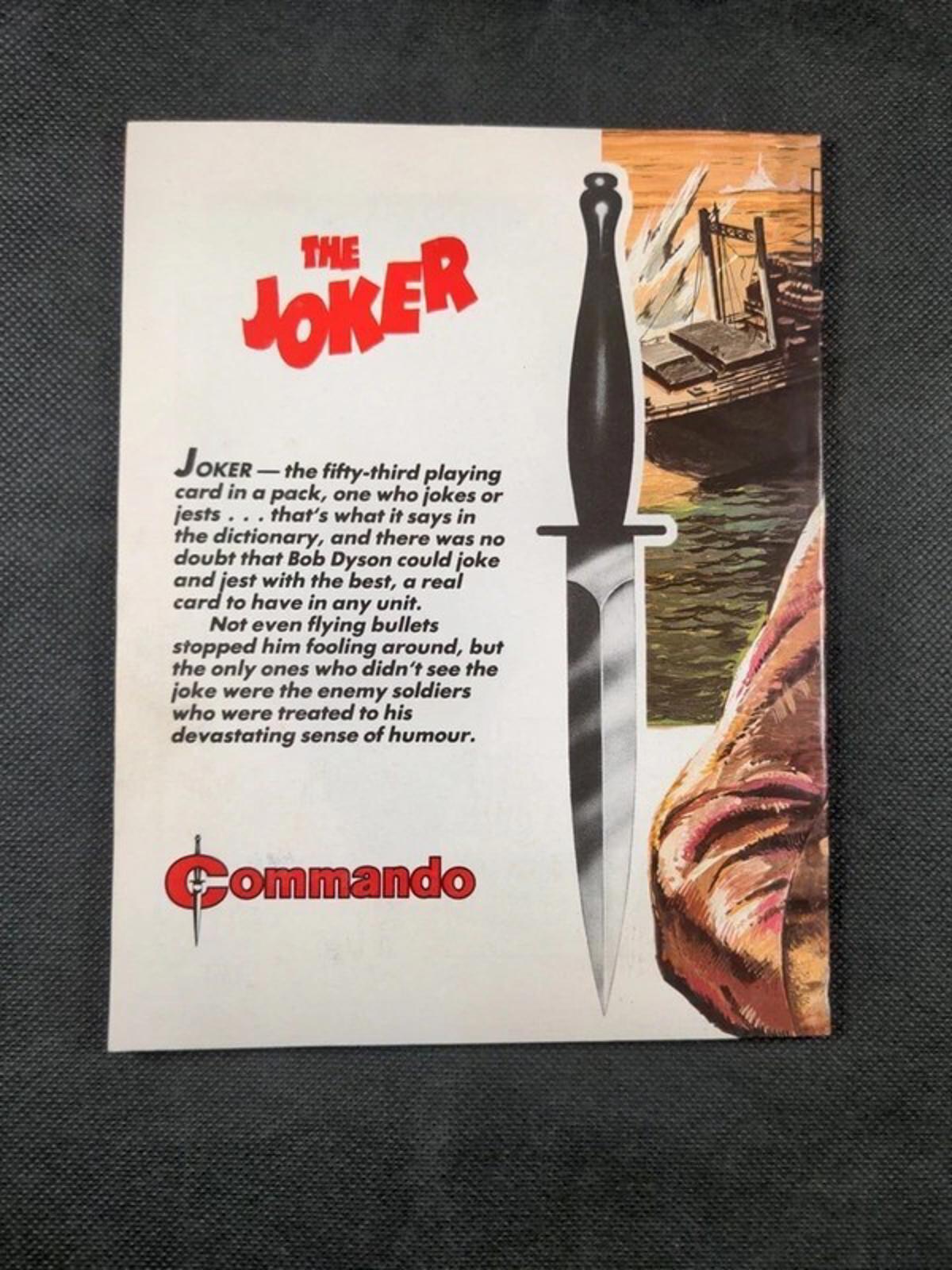 Commando Comic Issue Number 2775 The Joker - Retrorama UK